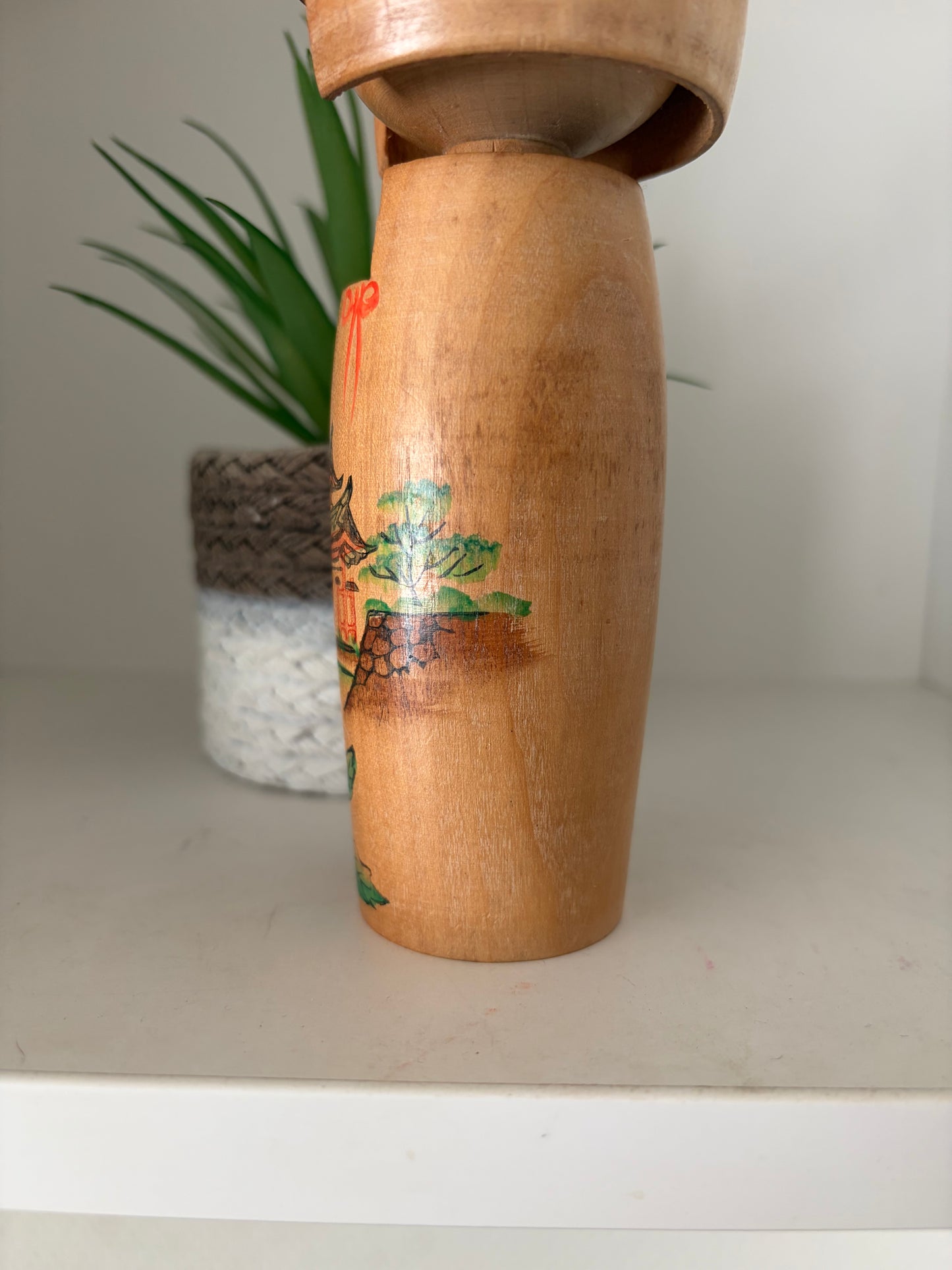 Vintage Gumma Kokeshi by Miyagawa Kunio (1933-)