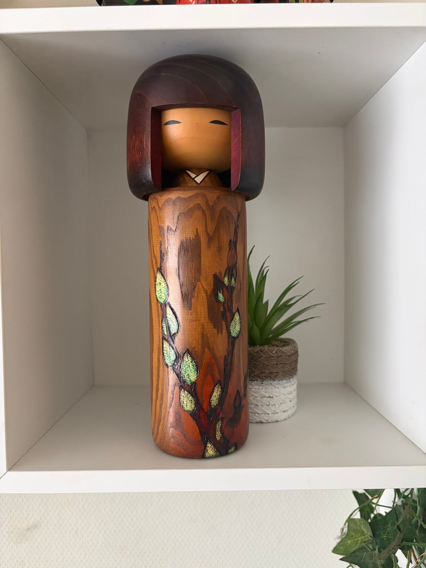 Big vintage Gumma Kokeshi by Usaburo
