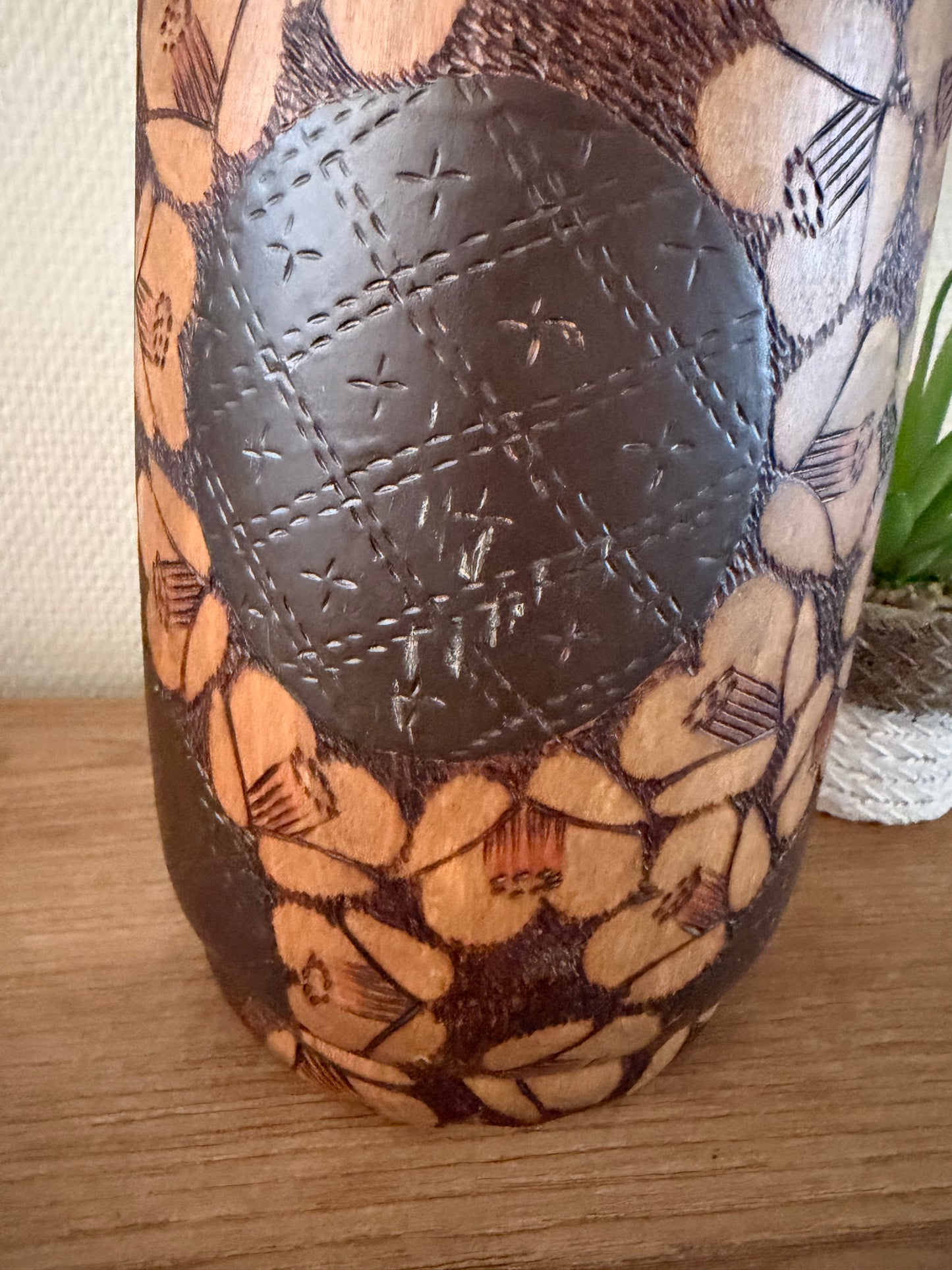 Rare vintage Gumma kokeshi by Inosuke Kobayashi (1931-)