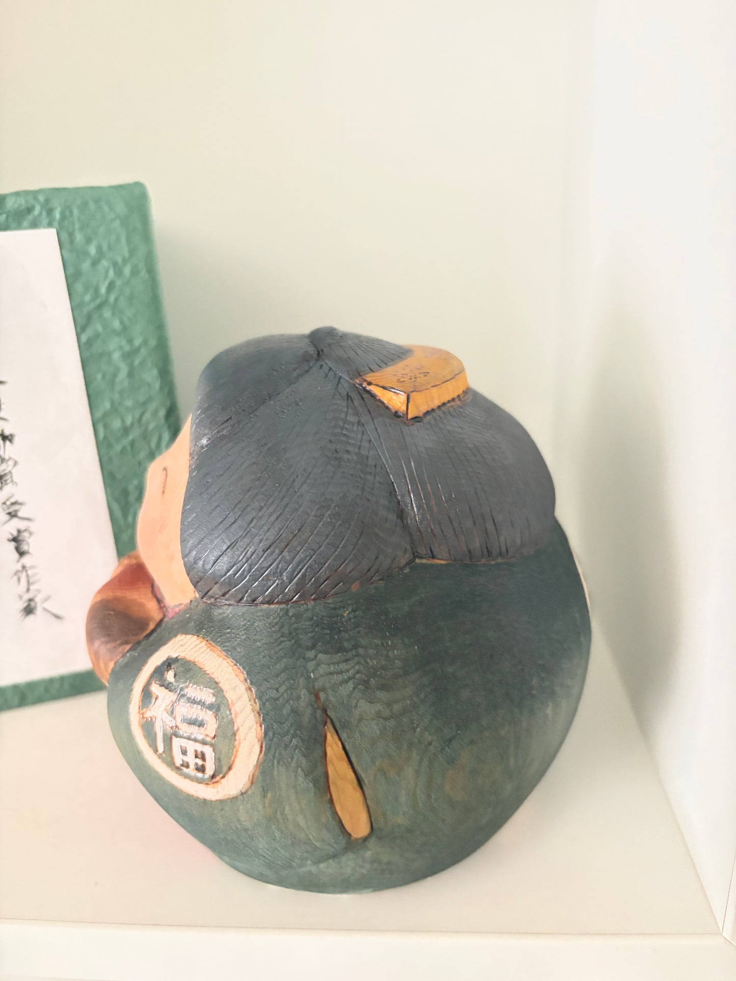One of a kind kokeshi by Yuko Yamazaki- With box