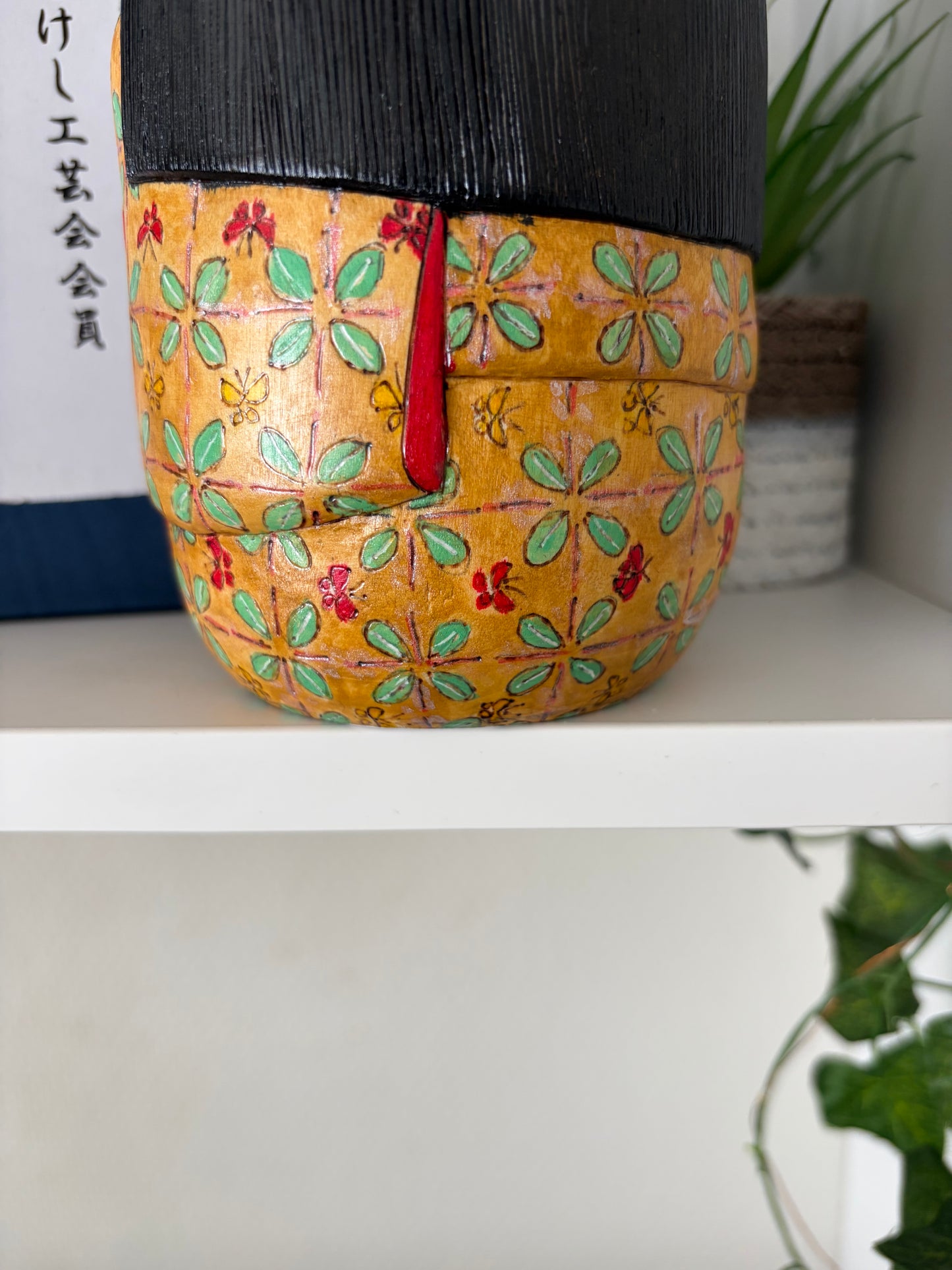 One off a kind Sosaku kokeshi by Megumi Nozawa