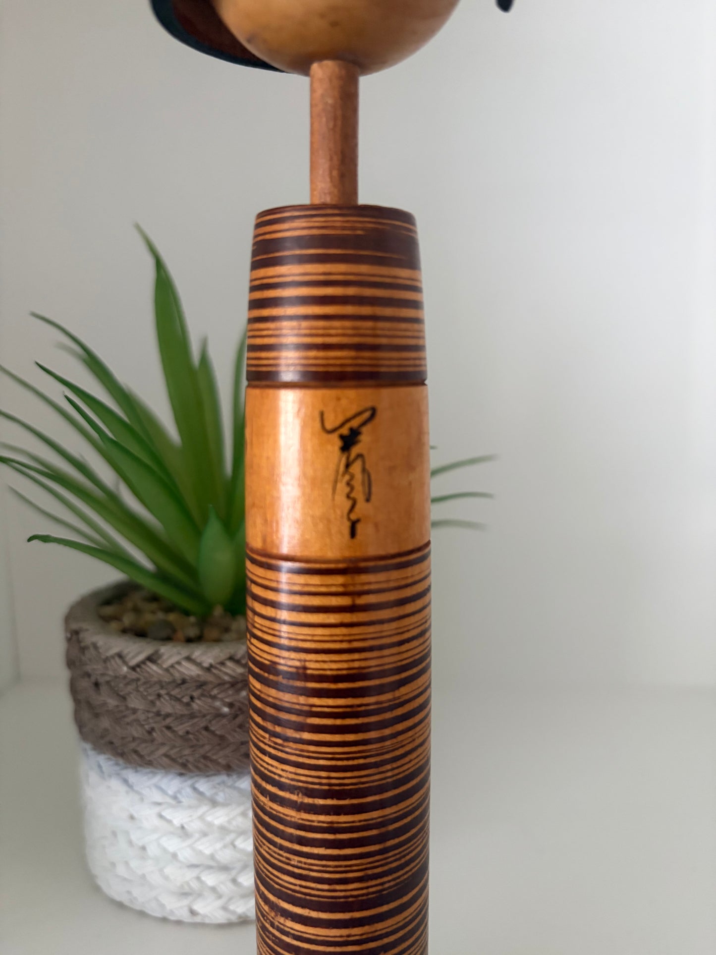 Rare Vintage creative kokeshi by Takanashi Hanpuushi