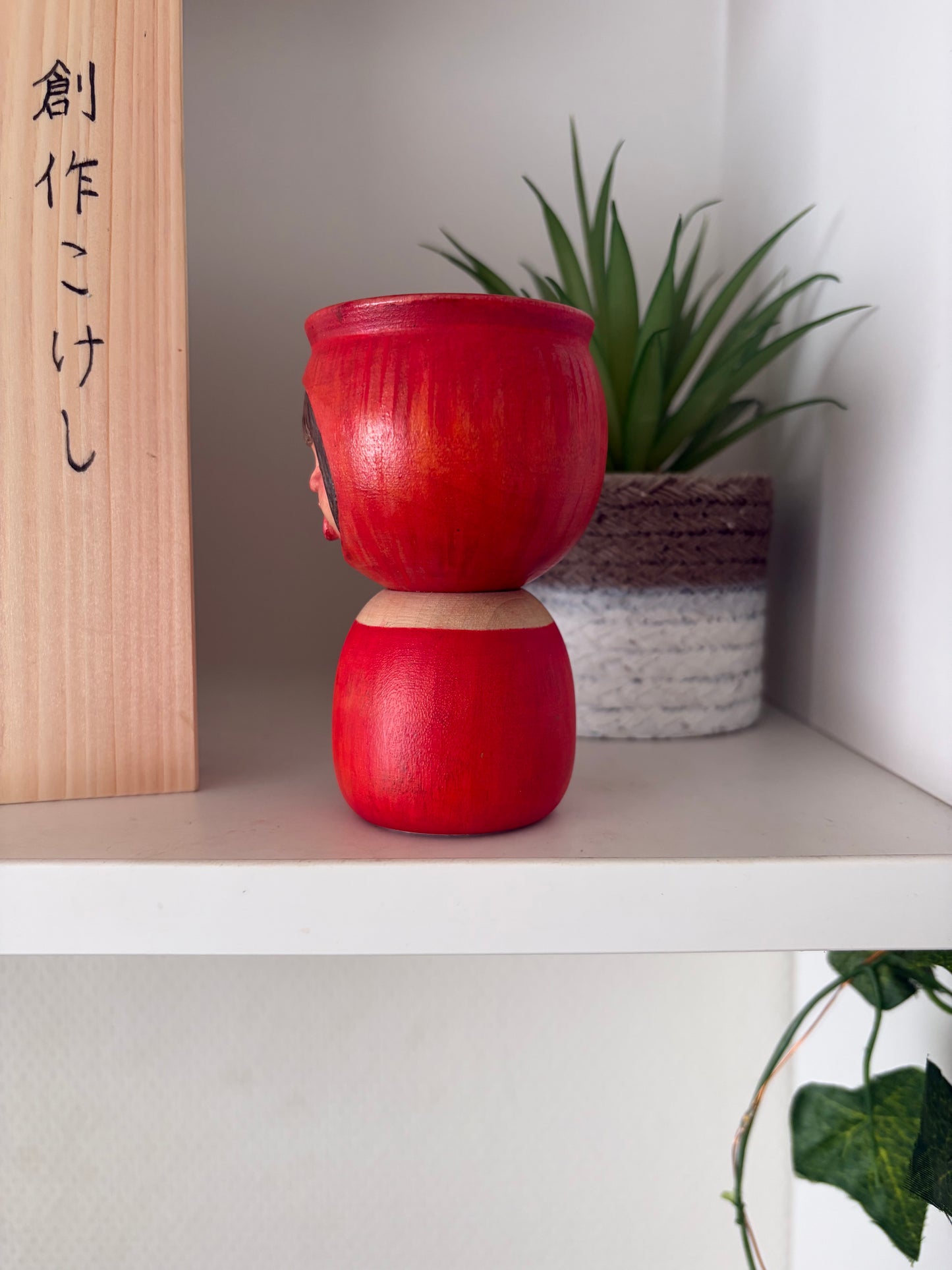 Exclusive One off a kind kokeshi by Nagisa Hirano!