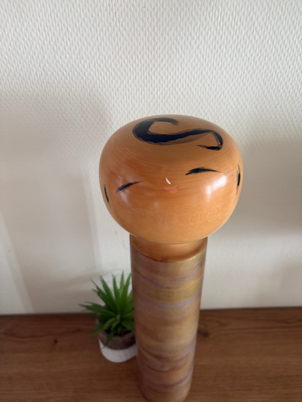 Rare Vintage Creative Kokeshi By  Takahashi Hashime (1918-2002) 44,5cm‼️