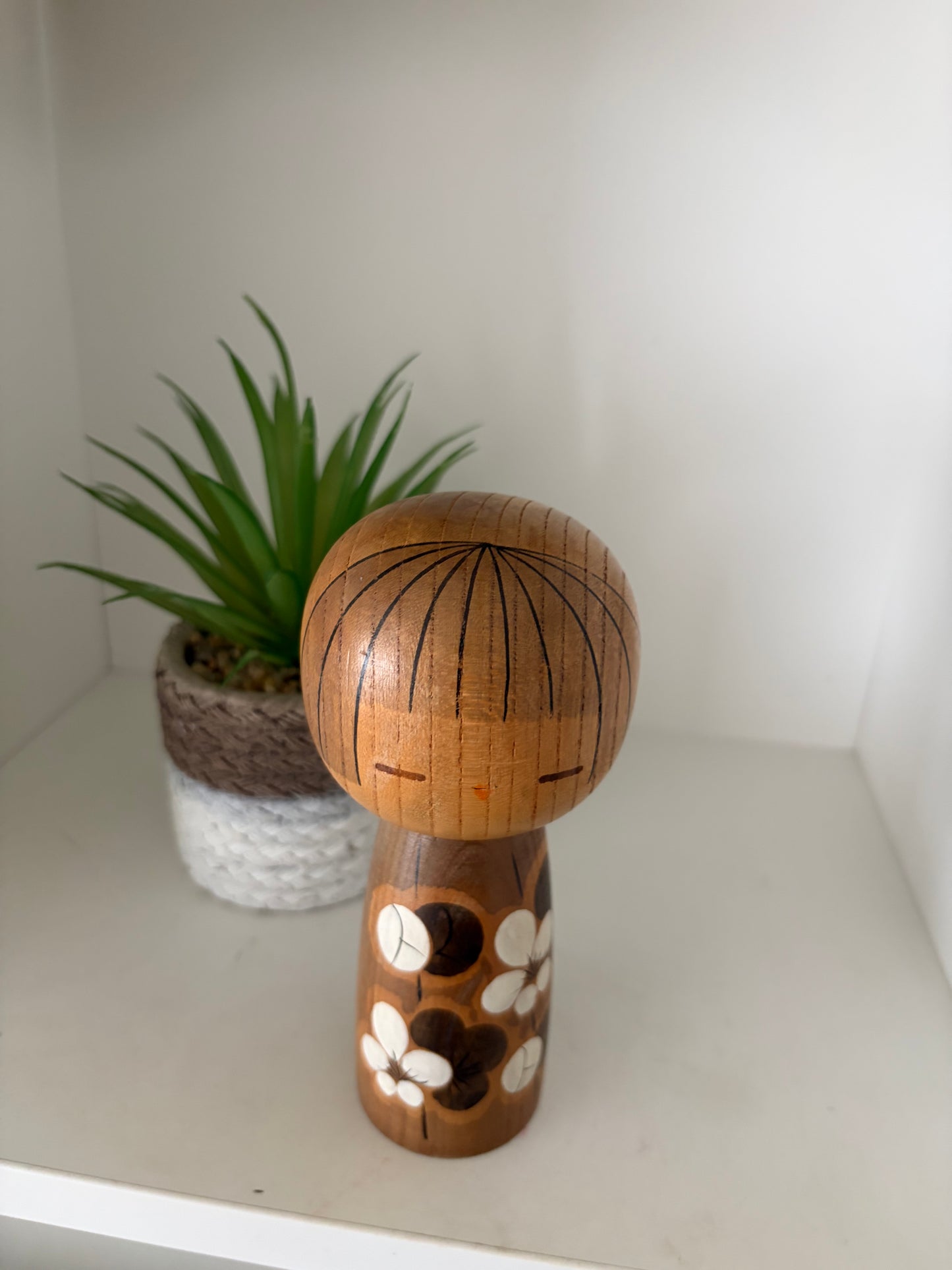 Vintage Sosaku kokeshi by Kato Masami (1925-)