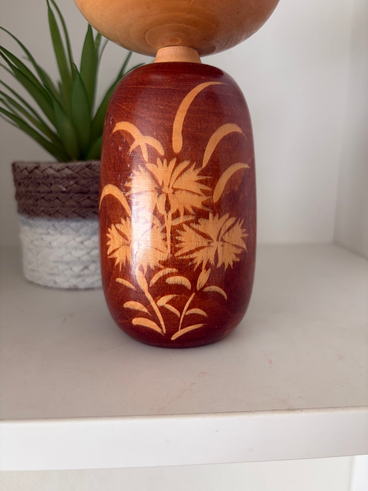 Vintage Sosaku kokeshi by Izumi Morijiro