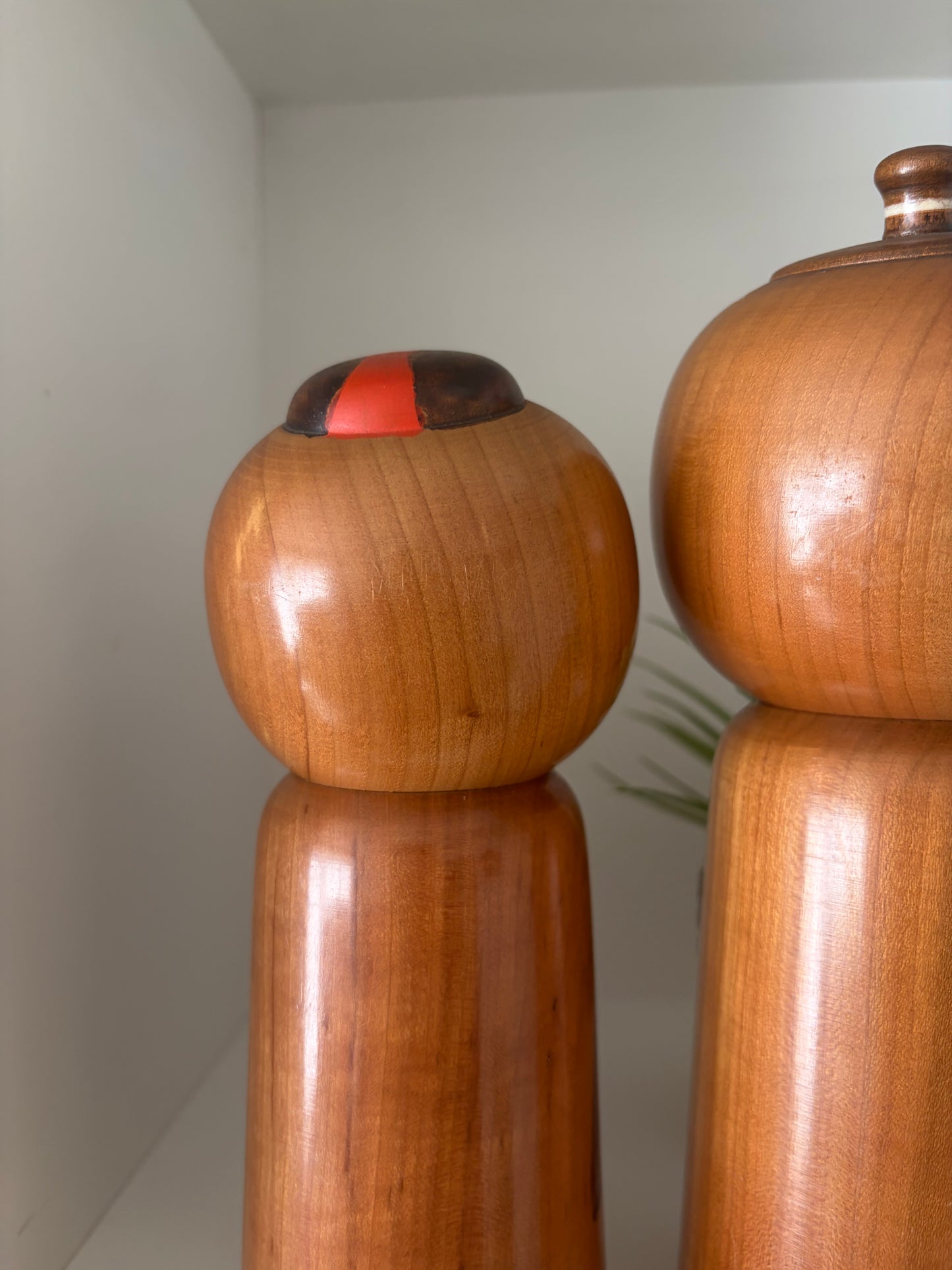 Vintage Husband and Wife kokeshi by Kiyohara Takao