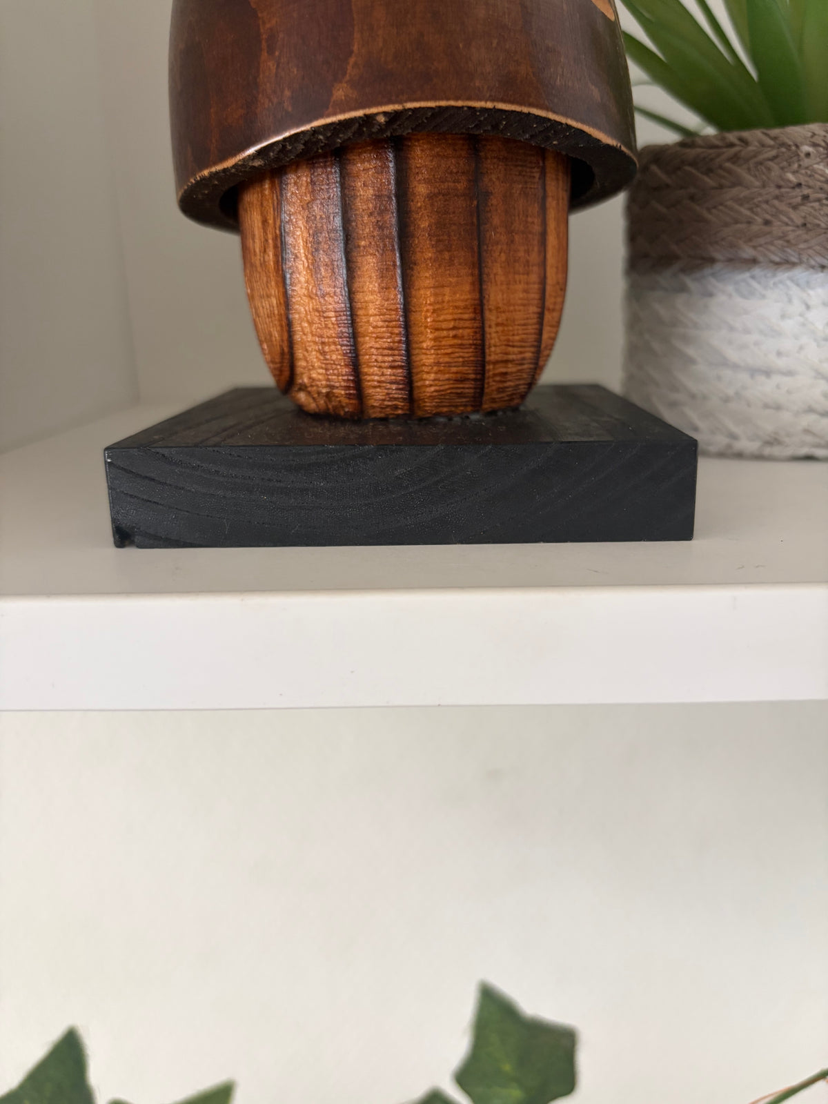 Vintage Sosaku kokeshi by Isamu Yamakawa - Mother and child