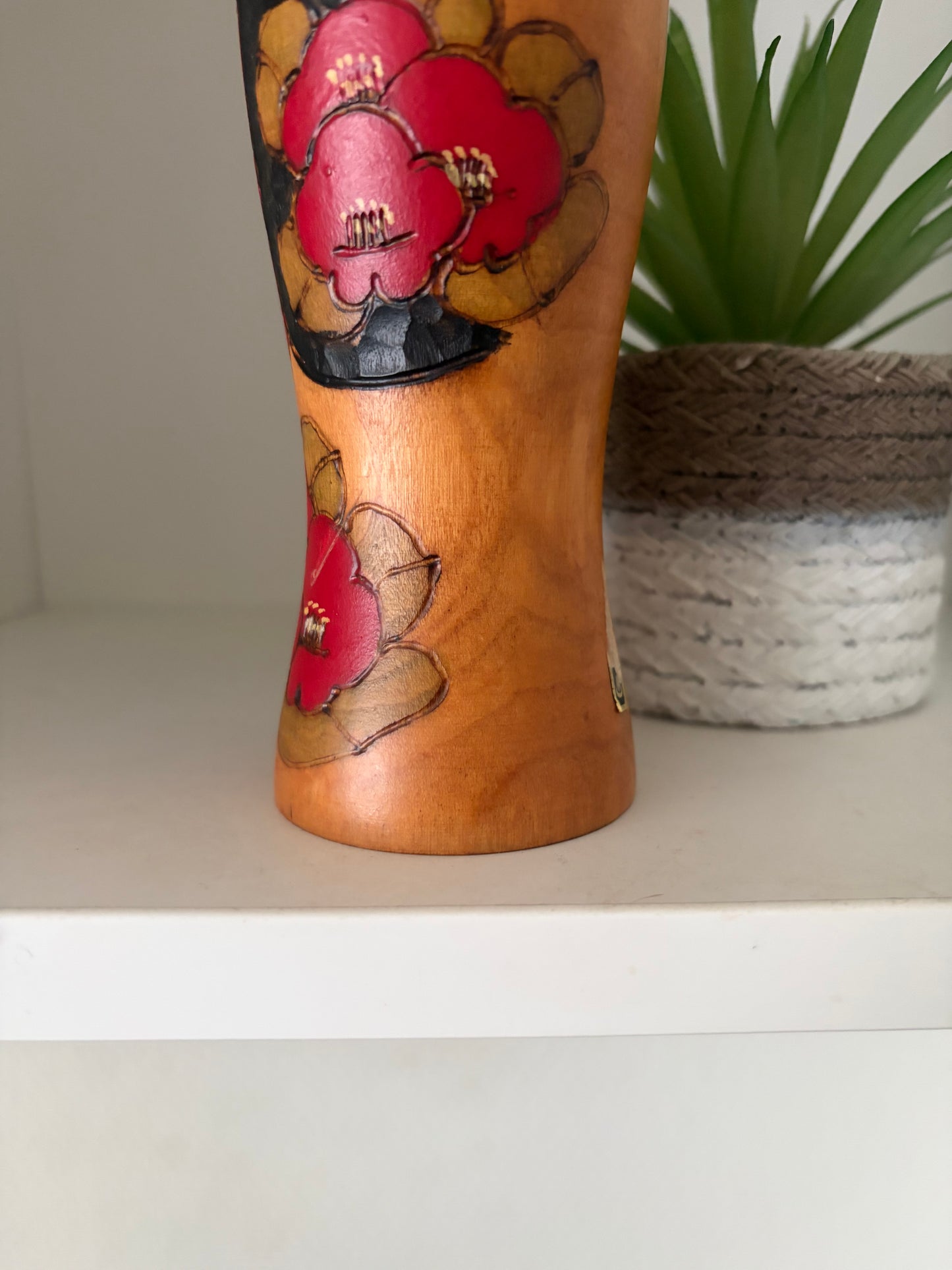 Vintage Gumma Kokeshi By Kazuo Takamizawa (1927-)
