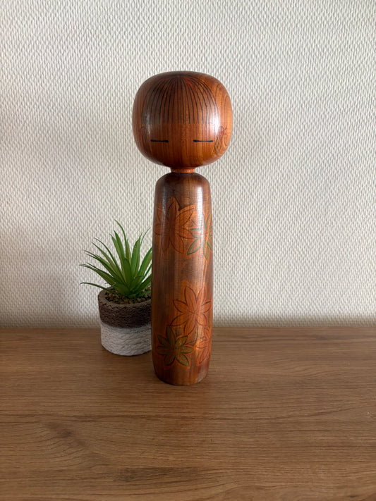 Rare Vintage Sosaku Kokeshi by Kato Masami (1925-)
