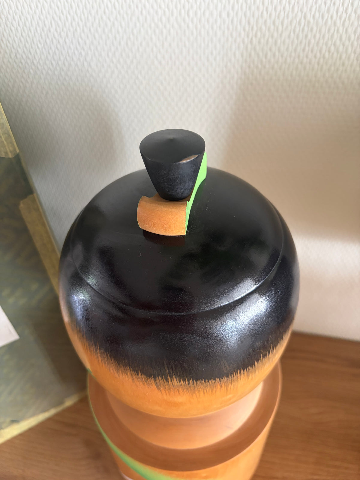 Exclusive HUGE Sosaku kokeshi by Sato Kouson