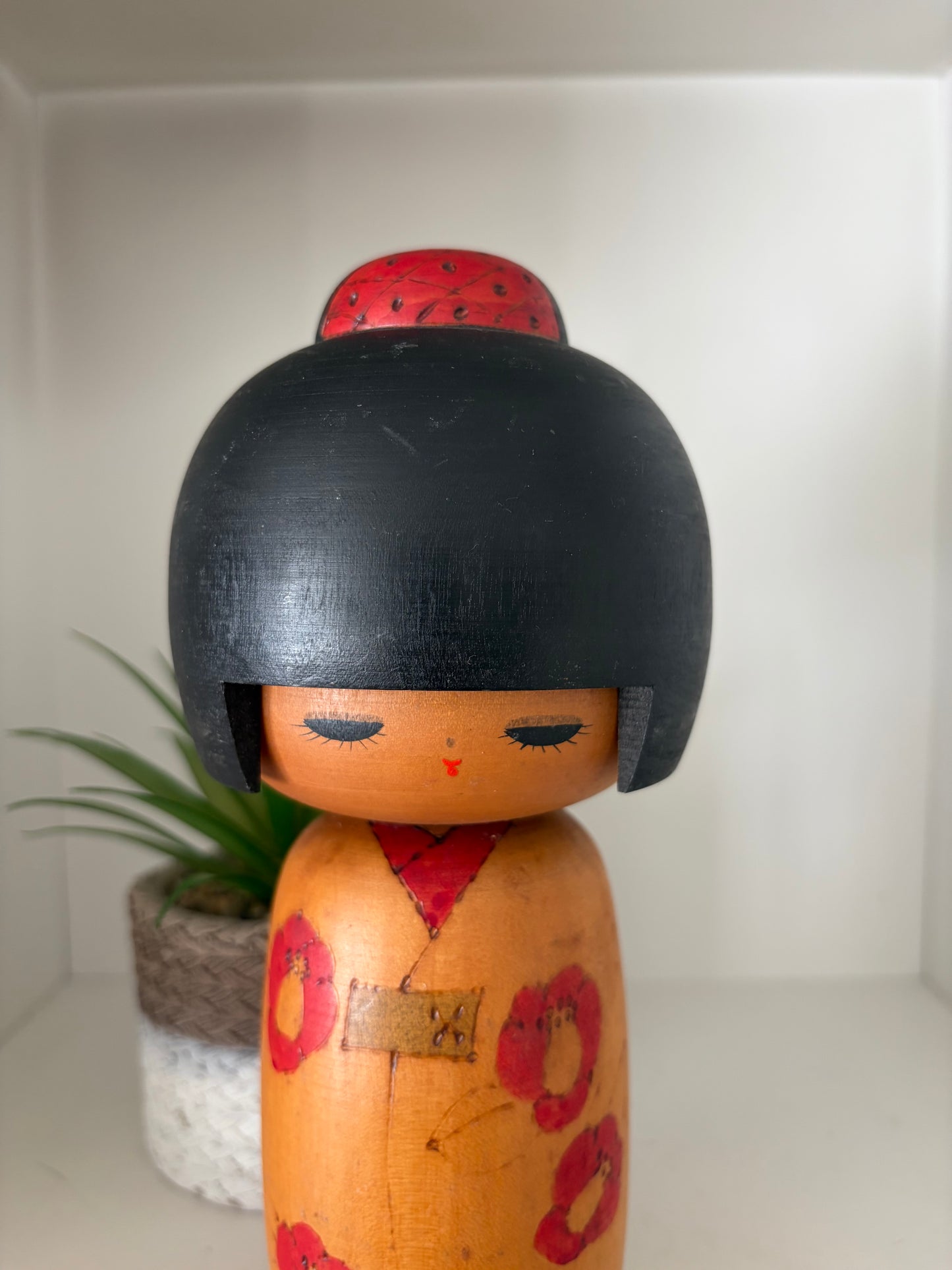 Vintage Gumma Kokeshi by Fumio Tomidokoro (1948-)
