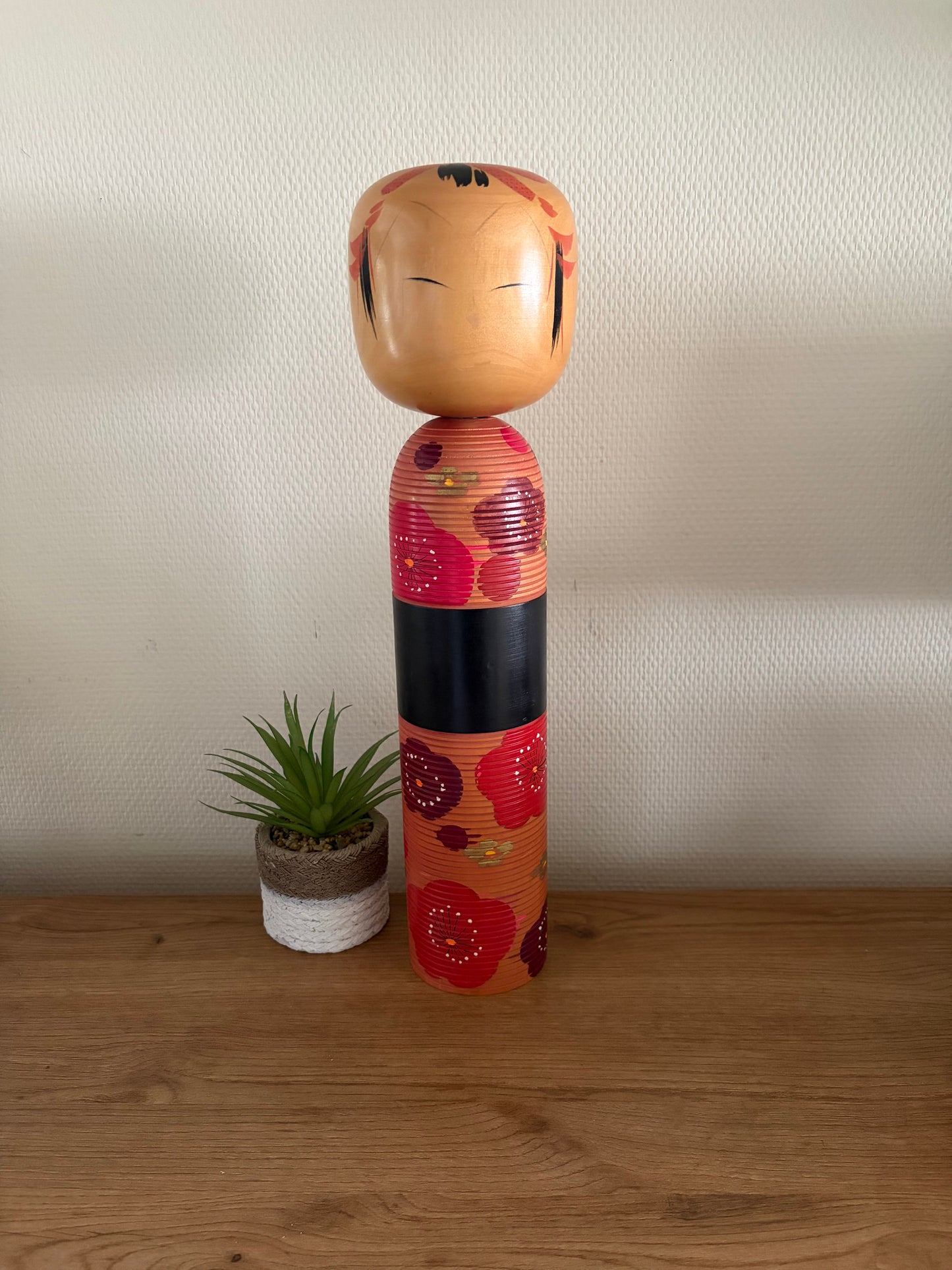 Vintage Creative Kokeshi By Takahashi Akinori (1957-)