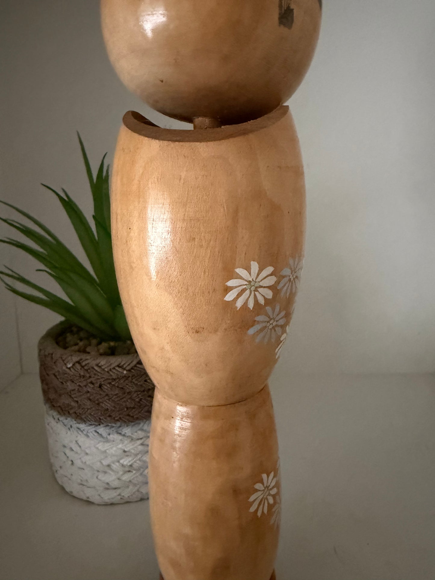 Vintage Sosaku kokeshi by Kato Masami (1925-)
