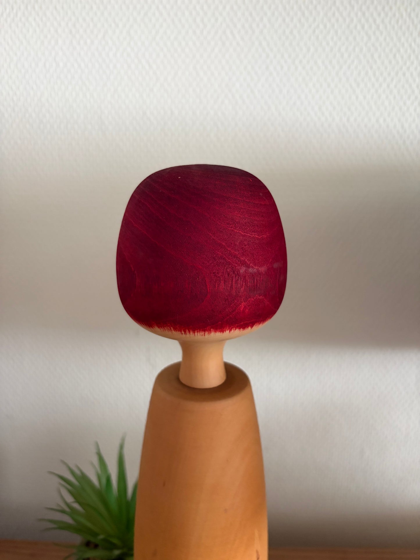 Exclusive vintage Sosaku kokeshi by Aoki Ryoka (1931-)