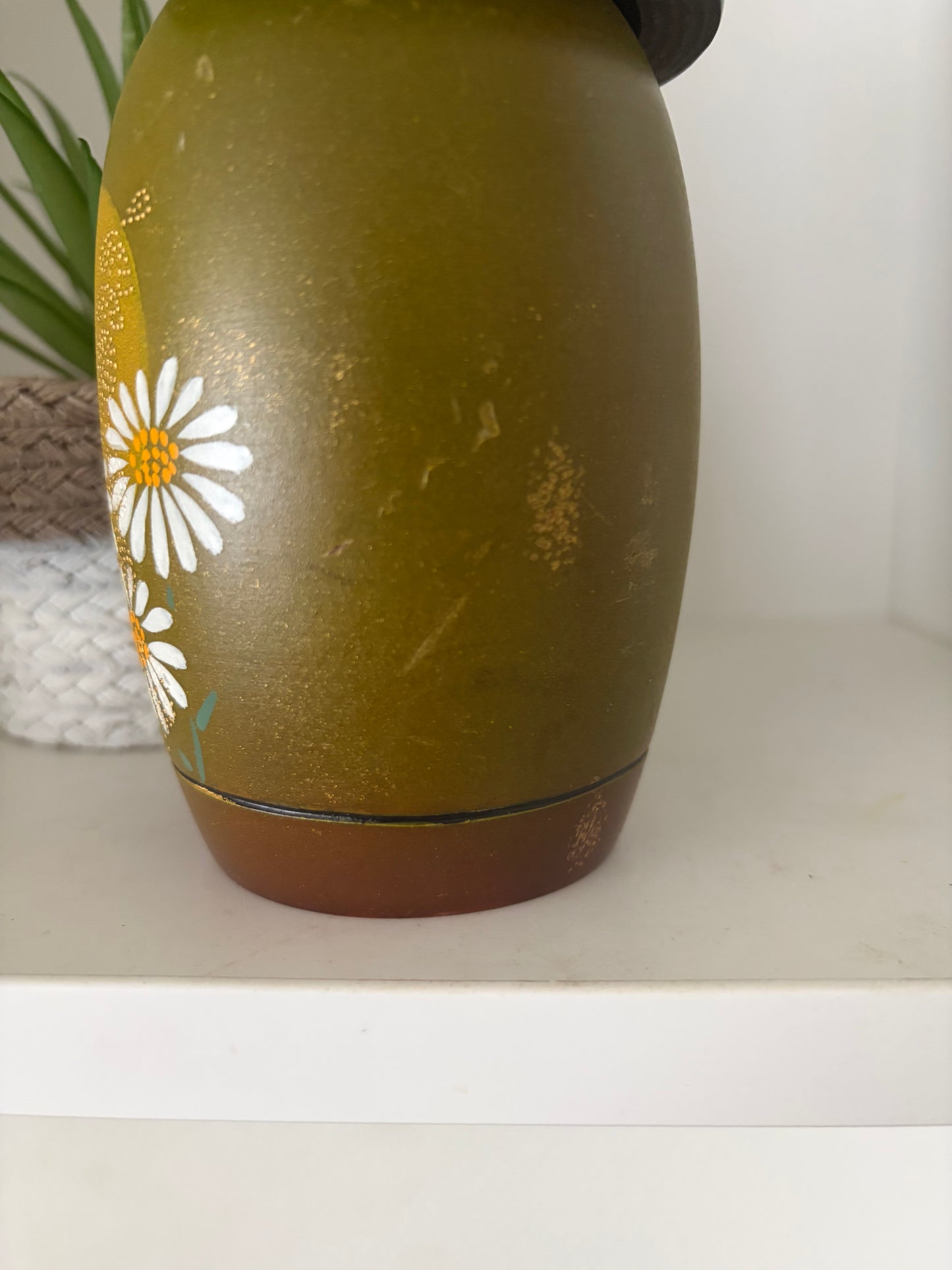 Vintage Gumma kokeshi by Kisaku