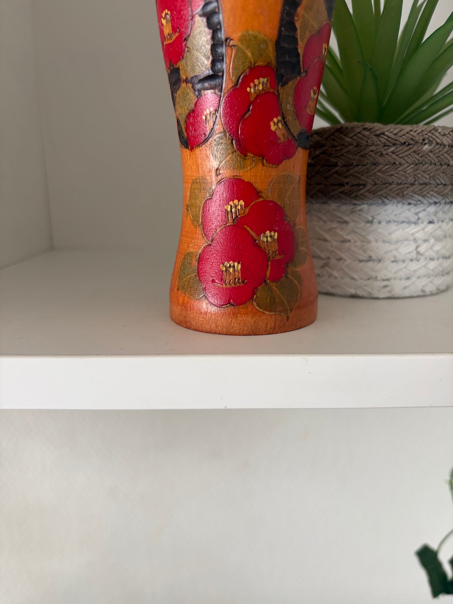 Vintage Gumma kokeshi by Kazuo Takamizawa (1927-)