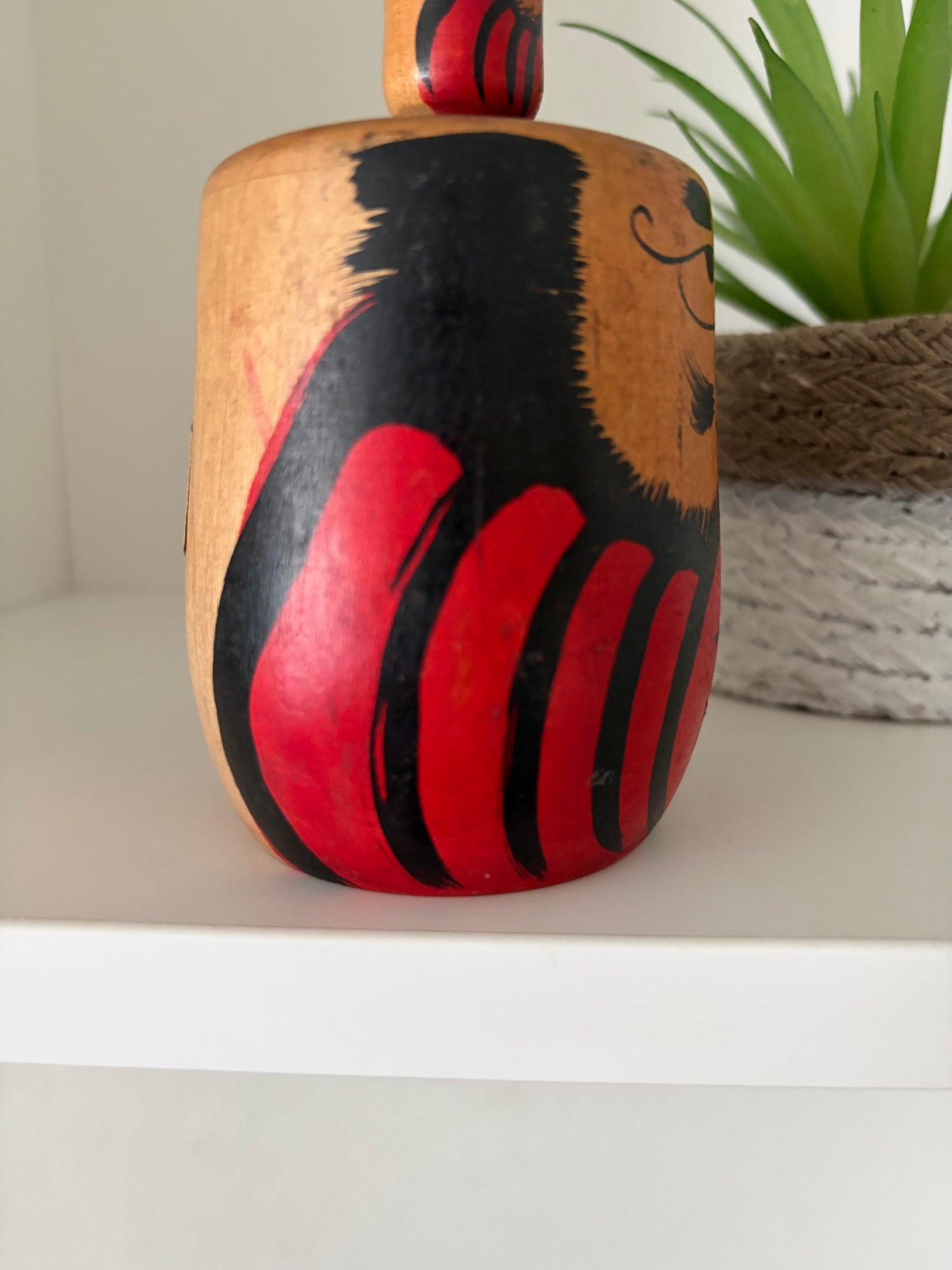 Vintage Daruma kokeshi by Toku