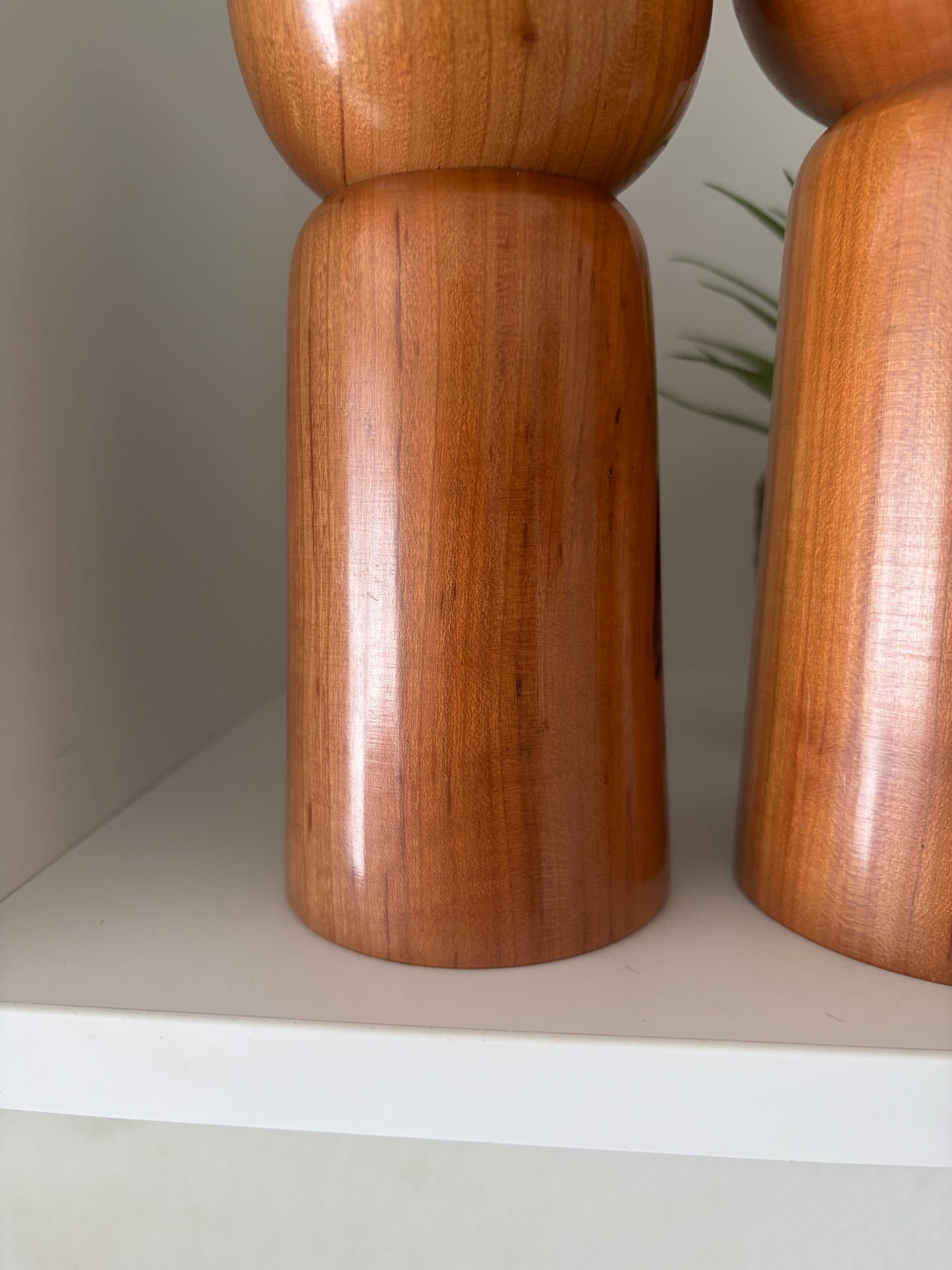 Vintage Husband and Wife kokeshi by Kiyohara Takao