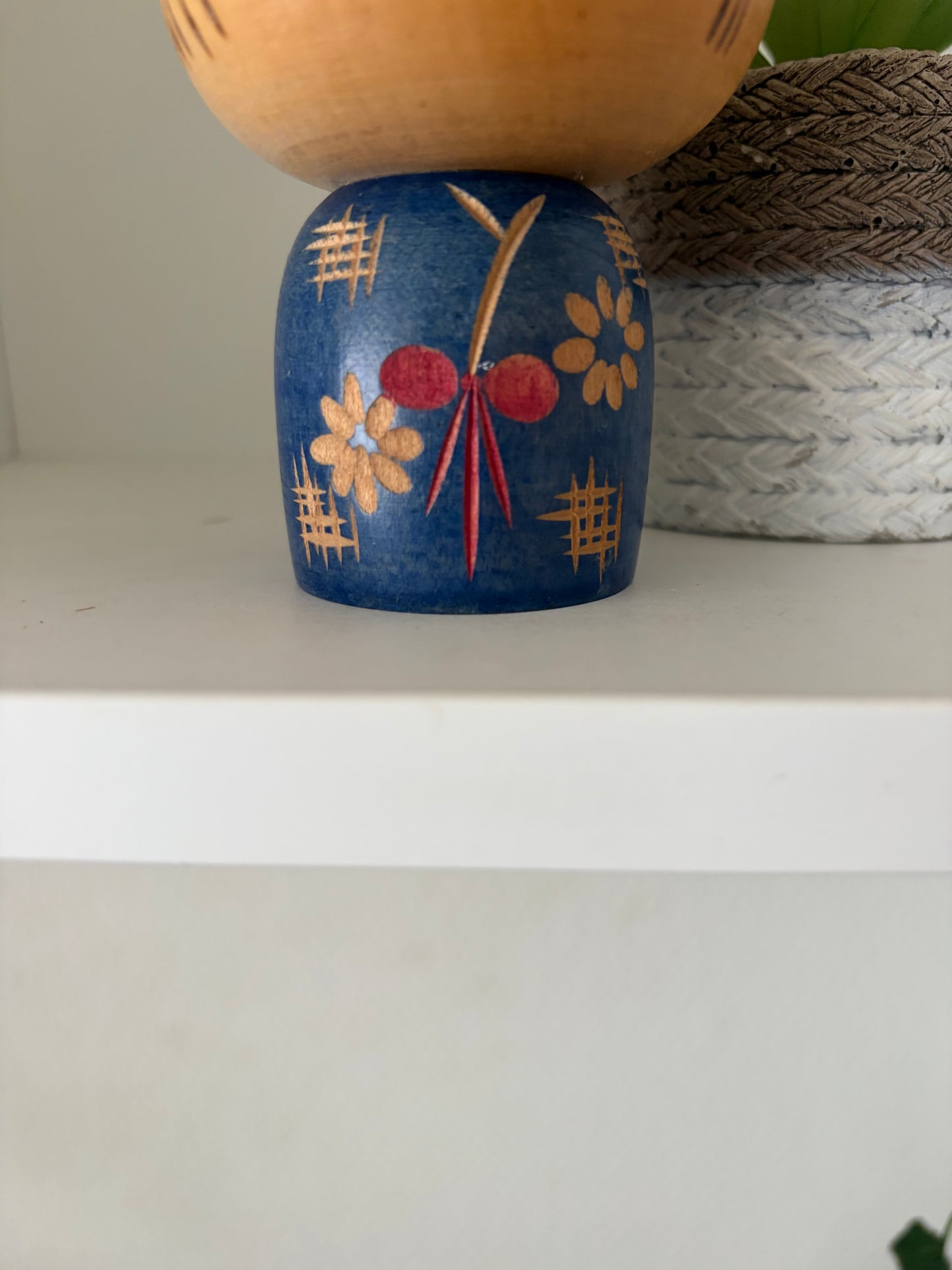 Vintage creative kokeshi by Yuji Kawase