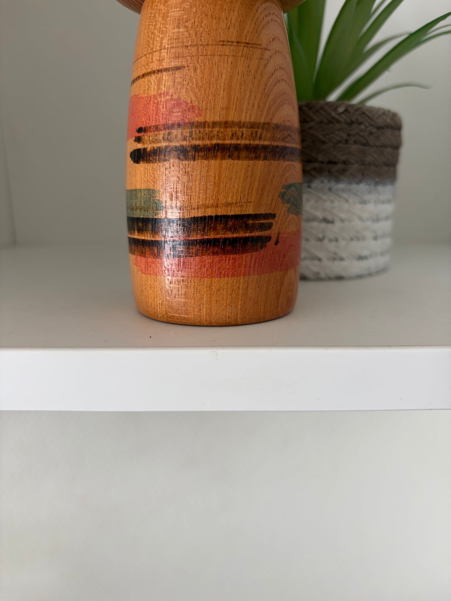 vintage creative kokeshi made by Sanpei Yamanaka (1926-2012)