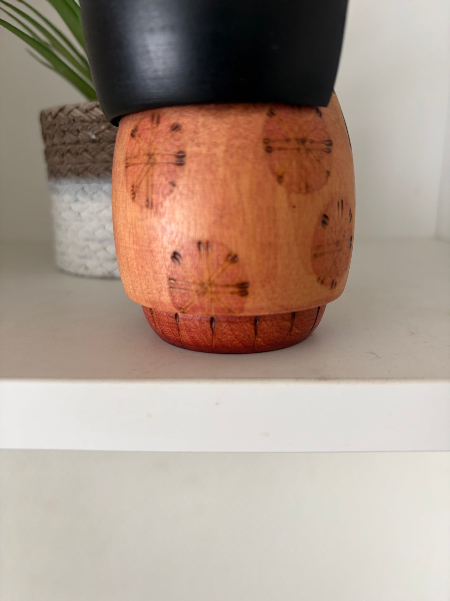 Vintage Gumma kokeshi by Kazuo Takamizawa