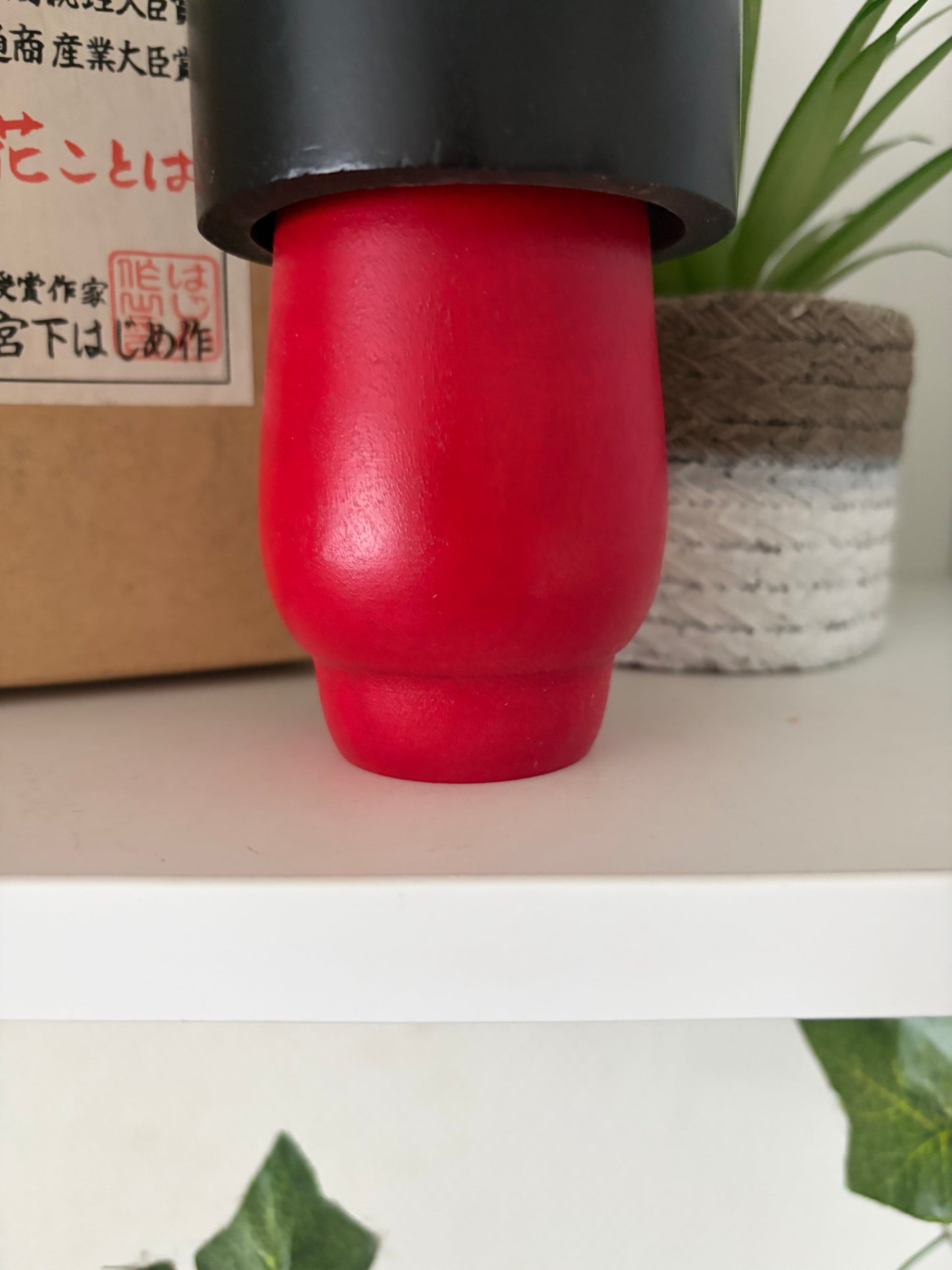Vintage Gumma kokeshi by Hajime Miyashita (1940-)