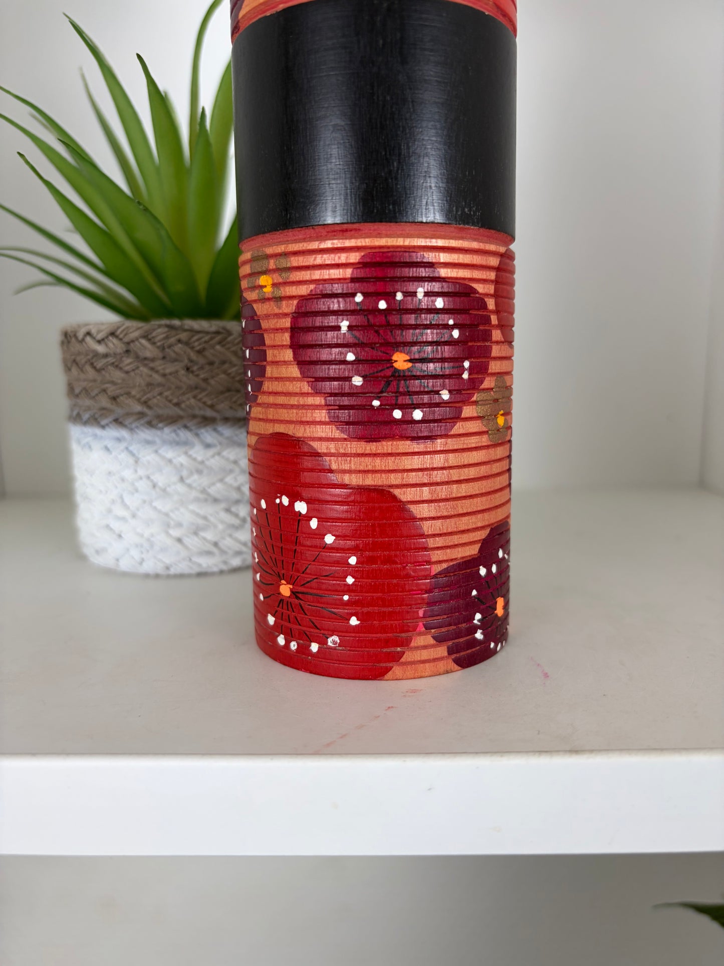 Vintage Creative Kokeshi By Takahashi Akinori (1957-)