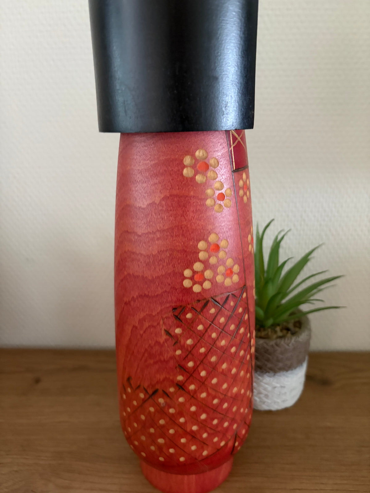 Vintage XL Gumma Kokeshi made by Kazuo Takamizawa (1927-)