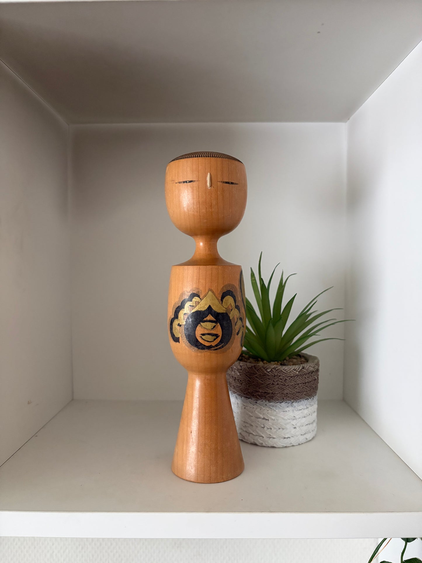 Rare Vintage Creative Kokeshi by Fukuju Yusa (1930-2001)