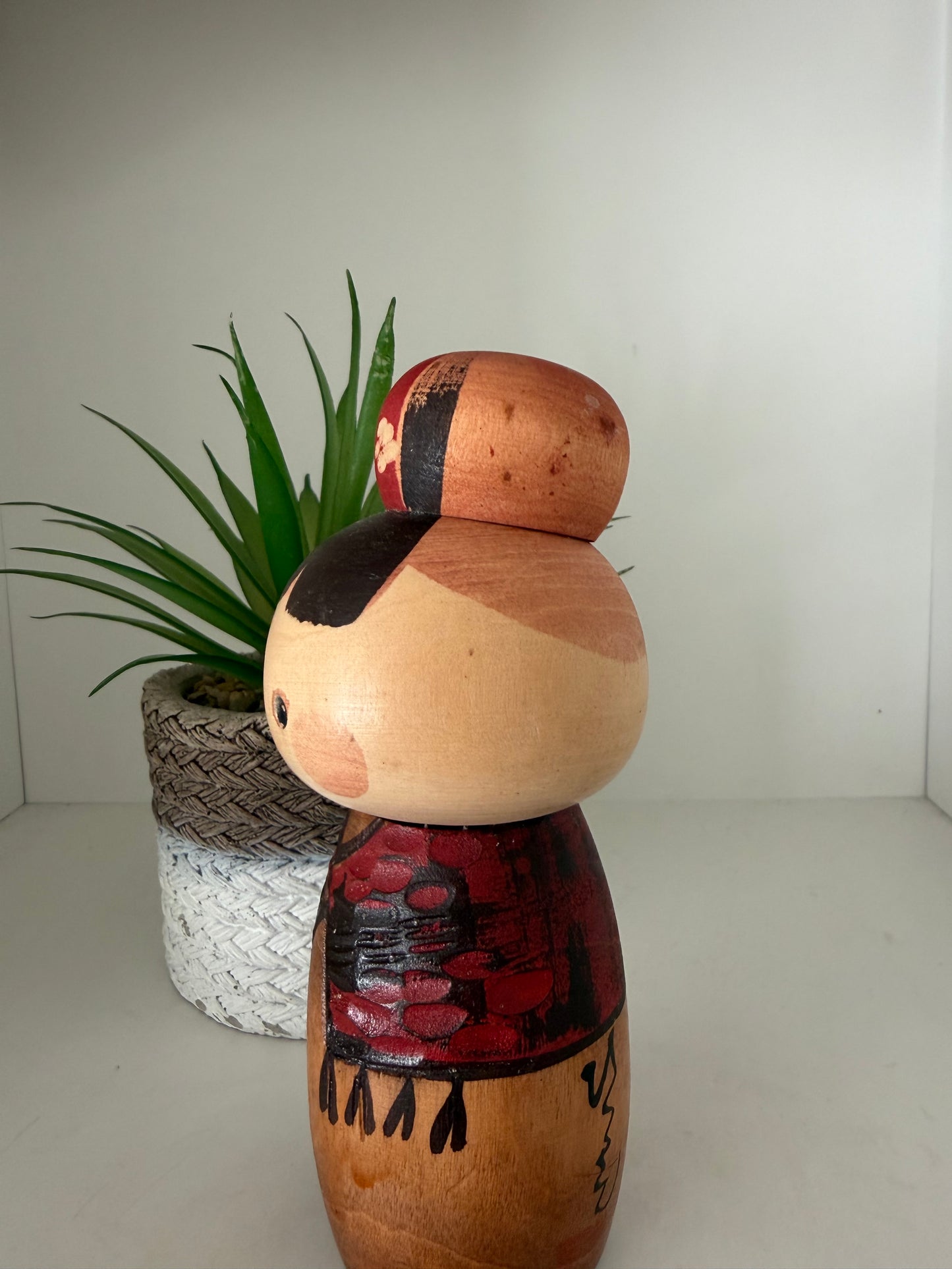 Rare Vintage Creative Kokeshi By Hiroe Fukushima