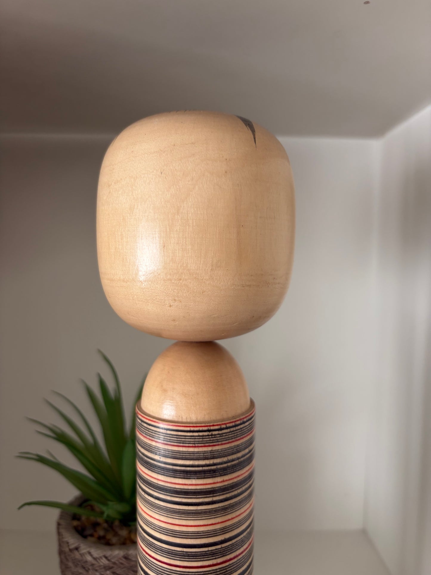 Rare Vintage Creative Kokeshi By Kahei Katase (1922-2015)
