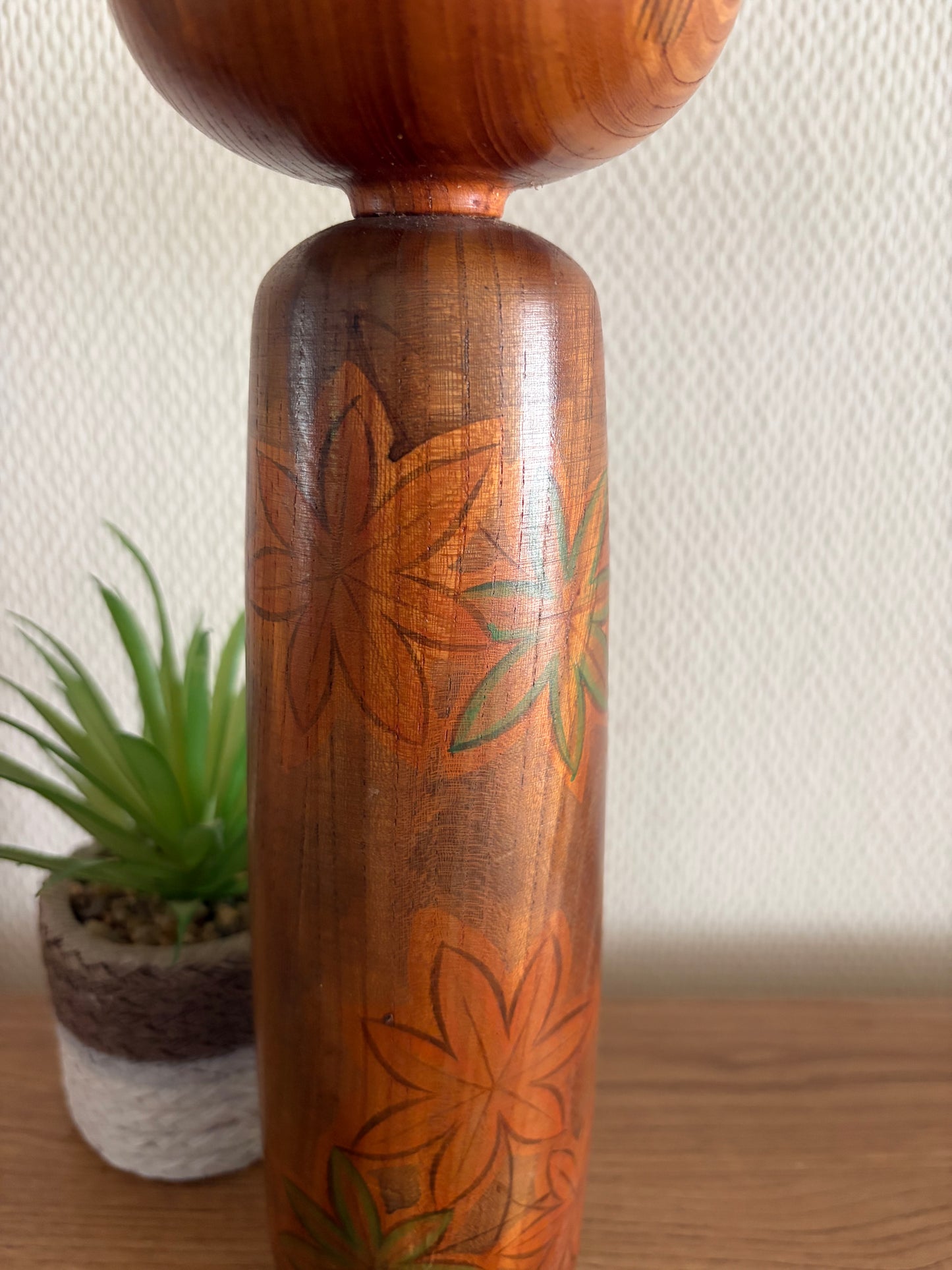 Rare Vintage Sosaku Kokeshi by Kato Masami (1925-)