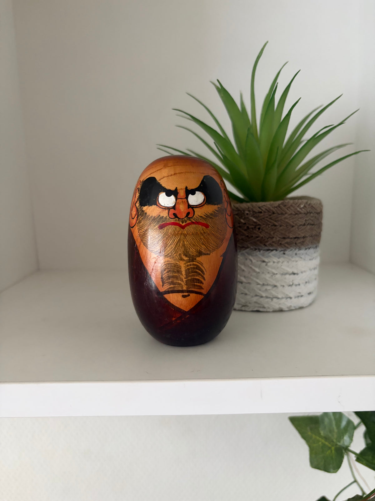 Vintage Daruma kokeshi