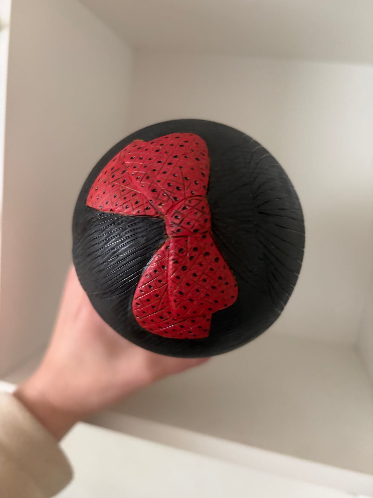 Modern Sosaku kokeshi by Yuko Yamazaki is part of her Easter Series - With box