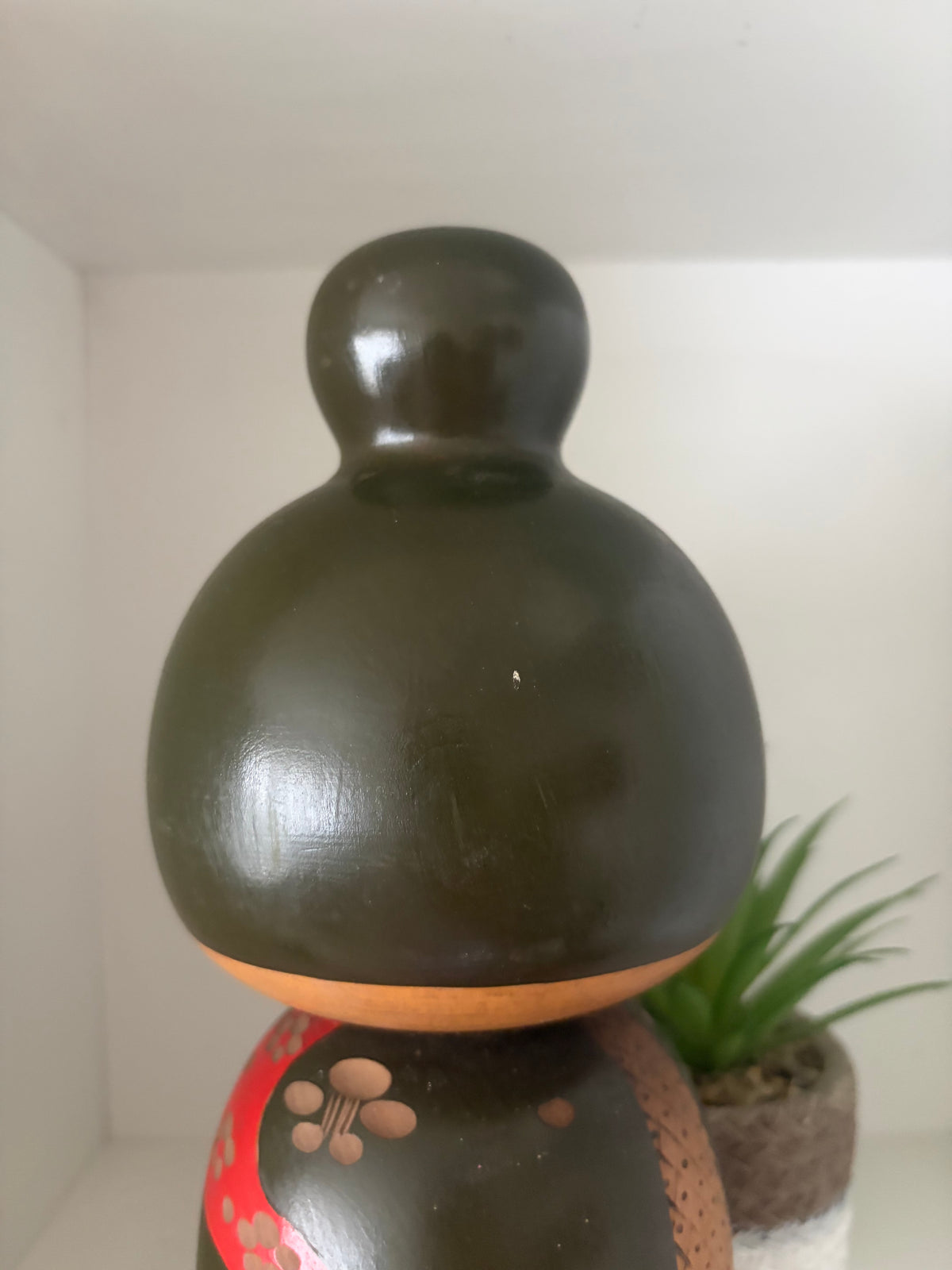 Vintage Sosaku kokeshi by Yuji Kawase (1938-) Big version