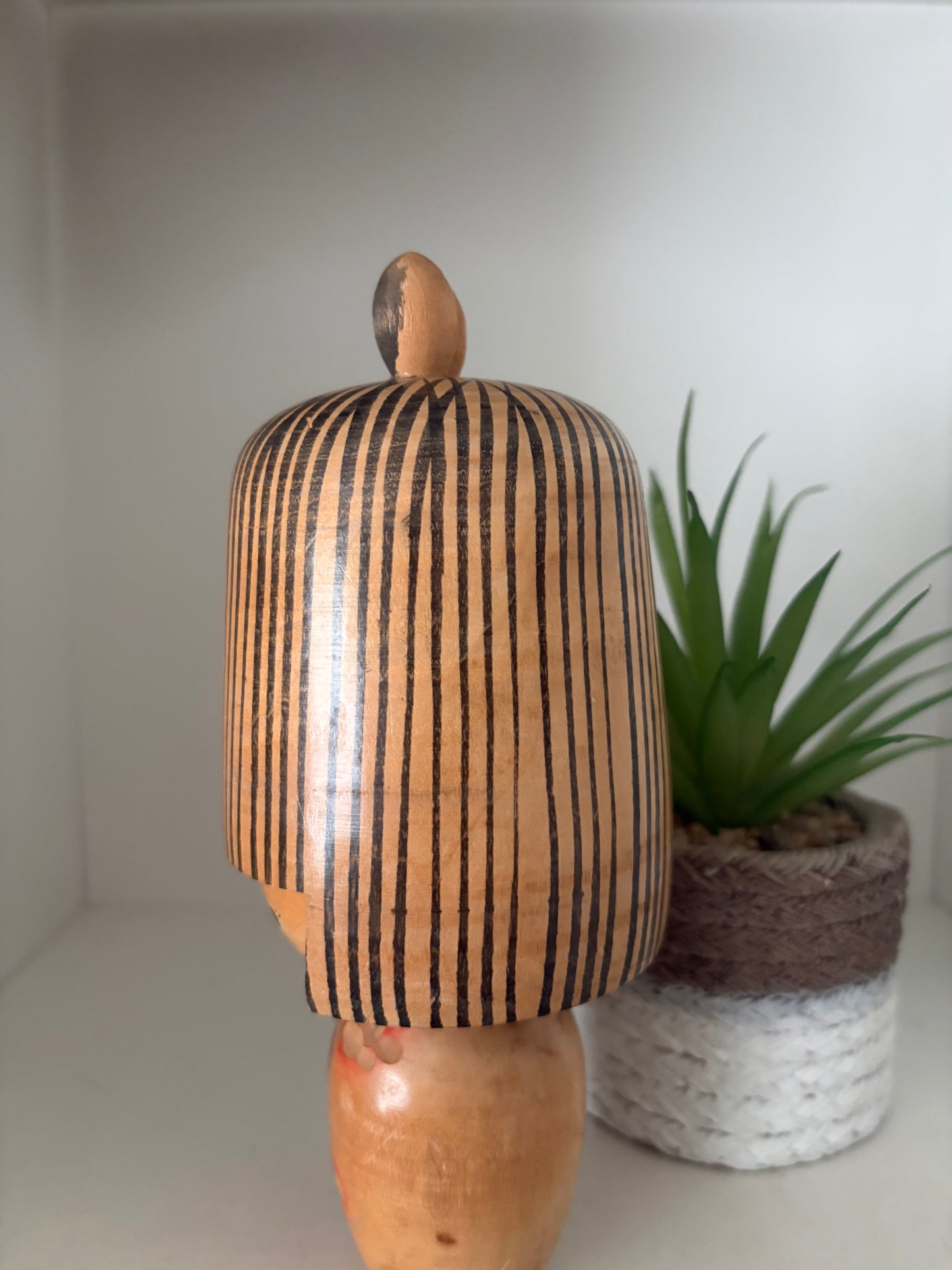 Rare vintage Sosaku kokeshi by Inosuke Kobayashi (1931-)