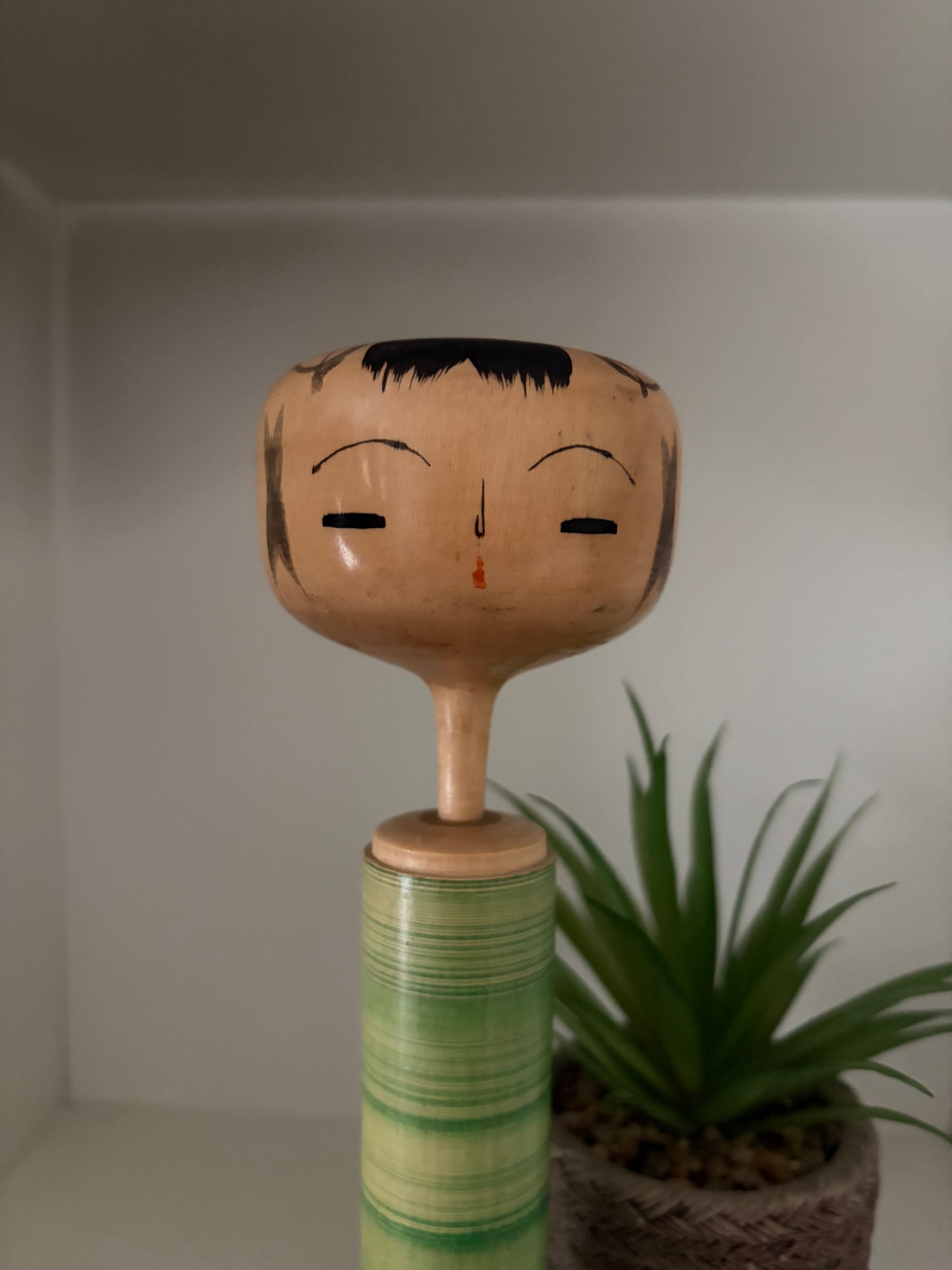 Rare Vintage Creative Kokeshi By Kahei Katase (1922-2015)