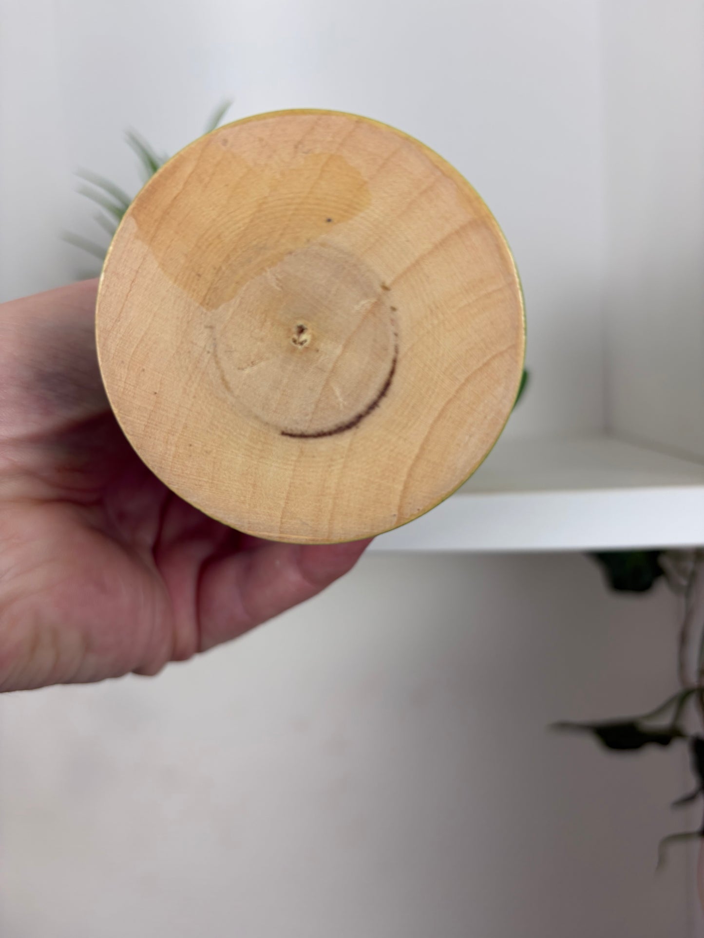 Beautiful Sosaku kokeshi by Aoki Ryoka (1931-)