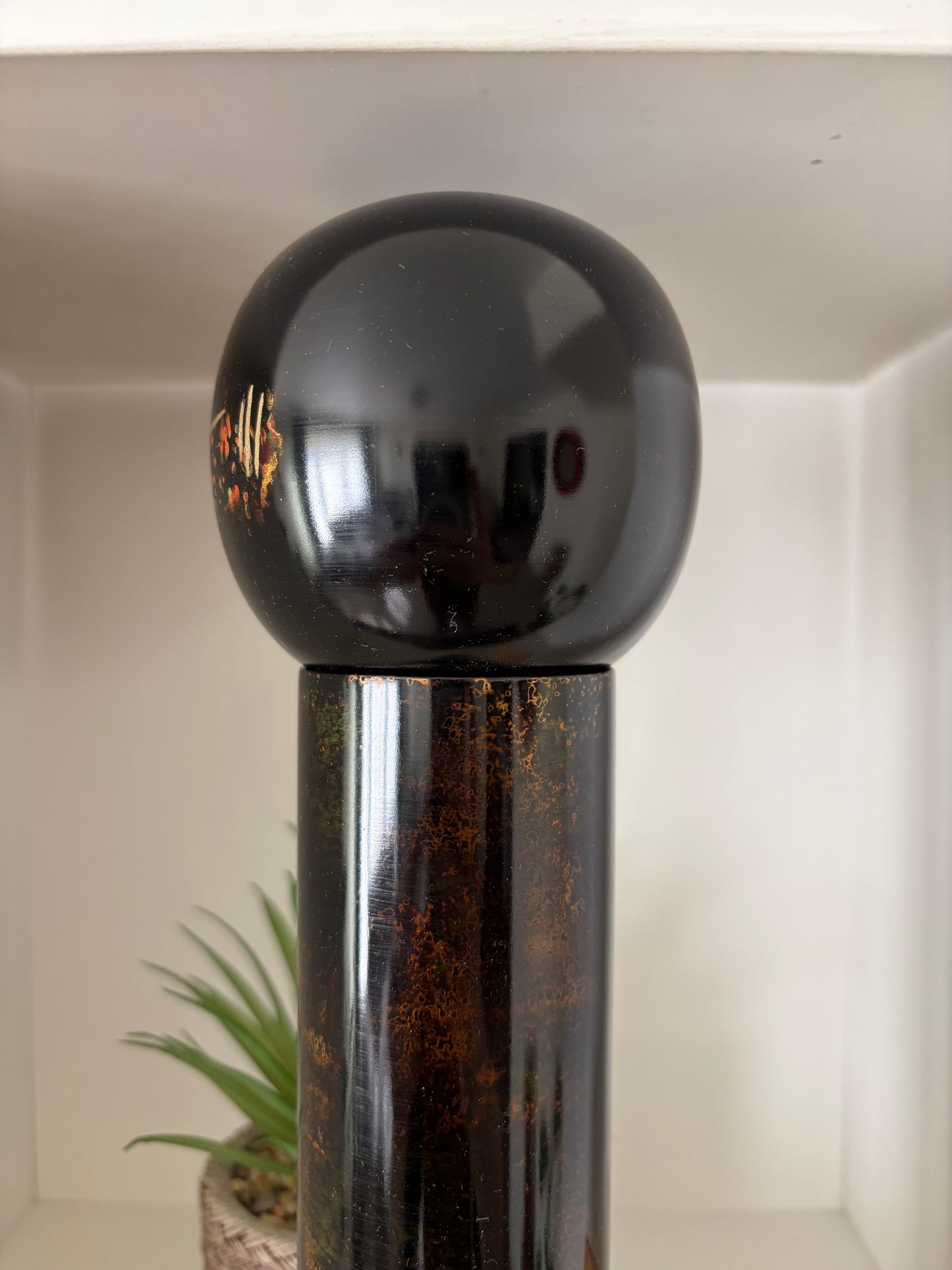 Exclusive Vintage Sosaku kokeshi Akinori Takahashi (1957-)