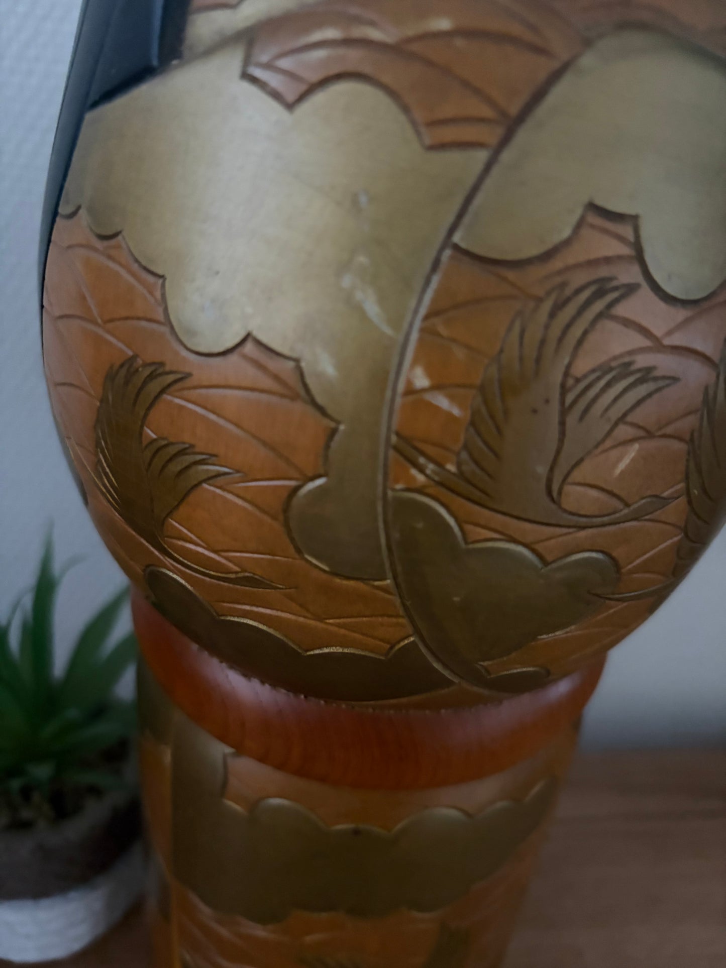 Rare vintage Sosaku kokeshi by Takashi Yoshida (1948-2007)