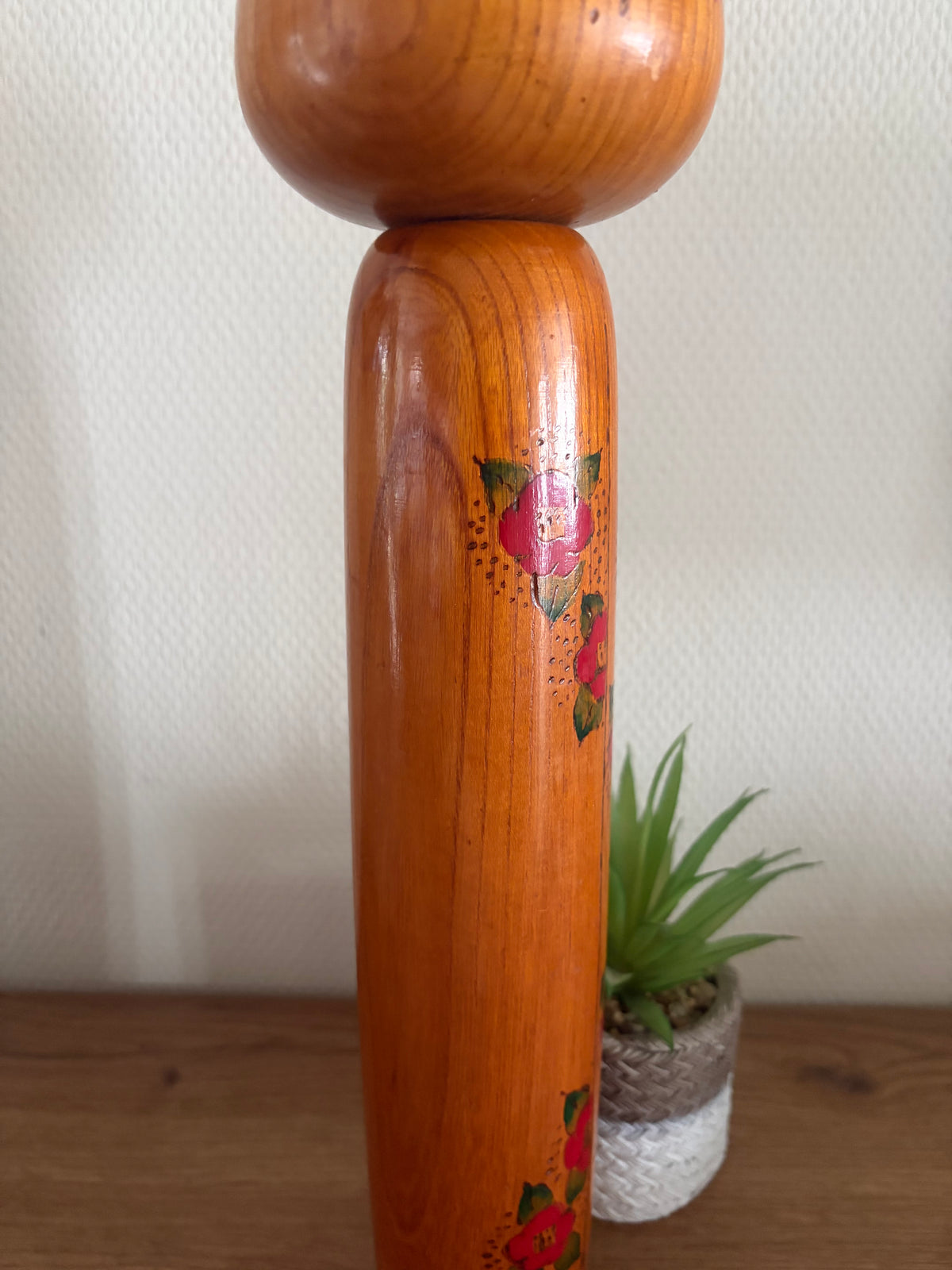 Vintage Sosaku kokeshi by Toa Sekiguchi (1942-) - Dated 1979