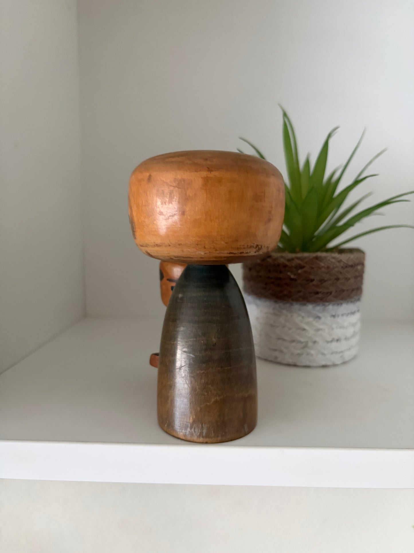 Exclusive Rare Vintage Creative Kokeshi by renowned artisan Ikuyoshi Yokozuka - Mother and child