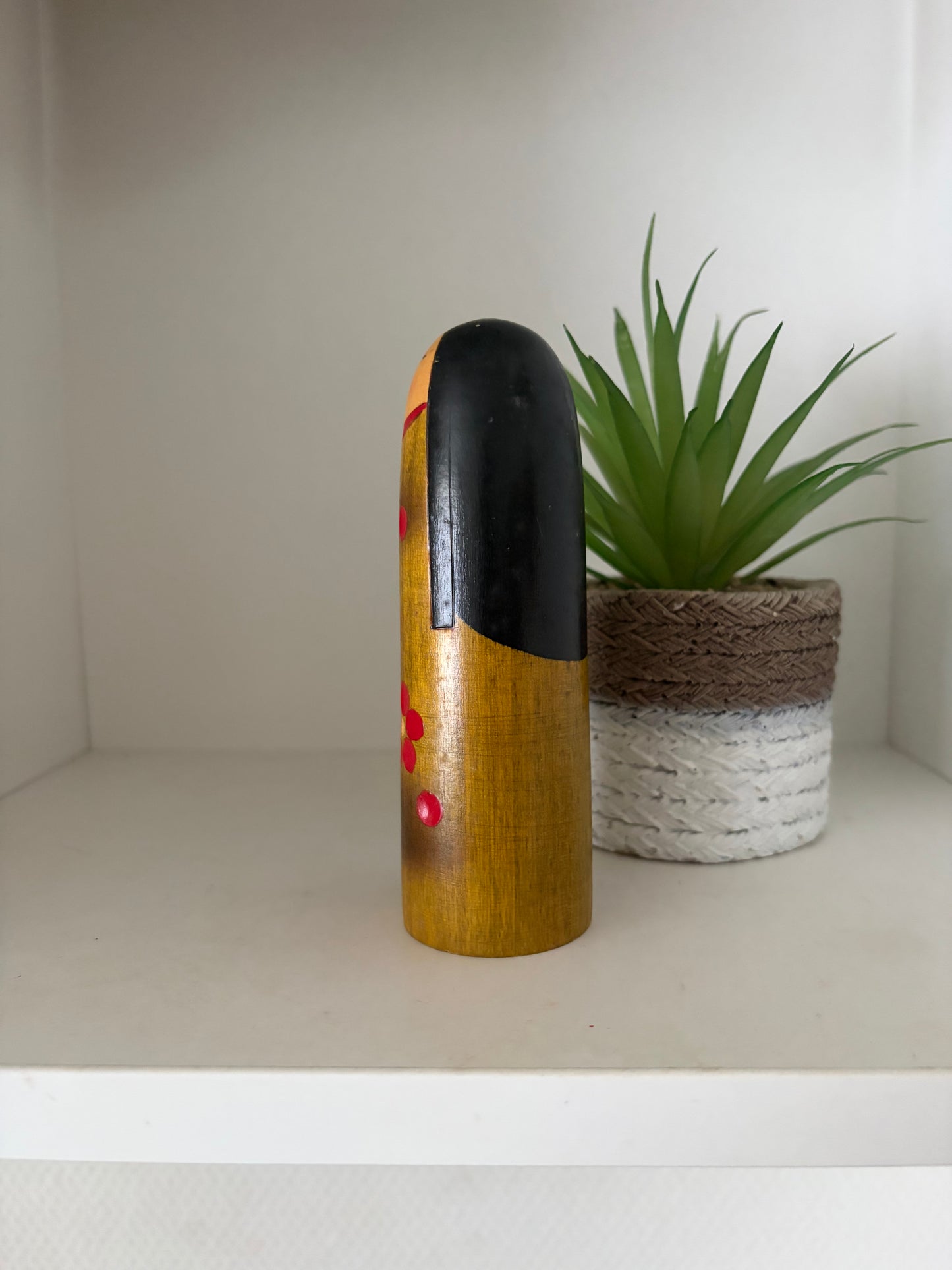 Vintage Sosaku kokeshi bottle opener