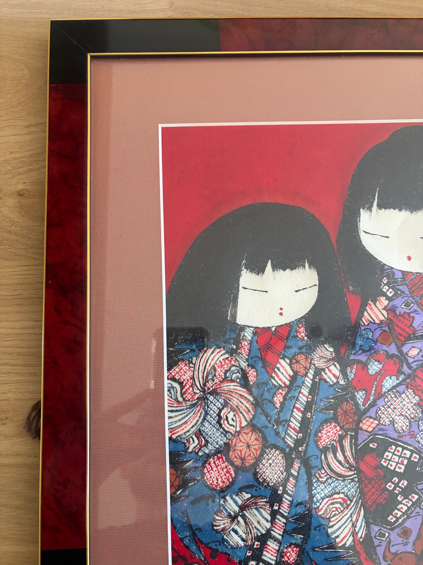 Exclusive vintage watercolor painting by Hideo Ishihara (1925-1999)