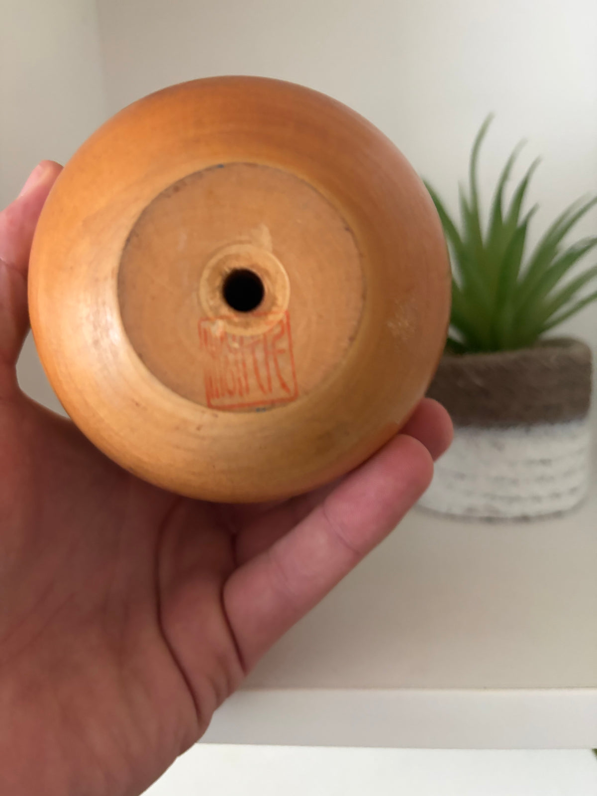 Rare vintage Sosaku kokeshi by Kano Chiyomatsu (1935-)