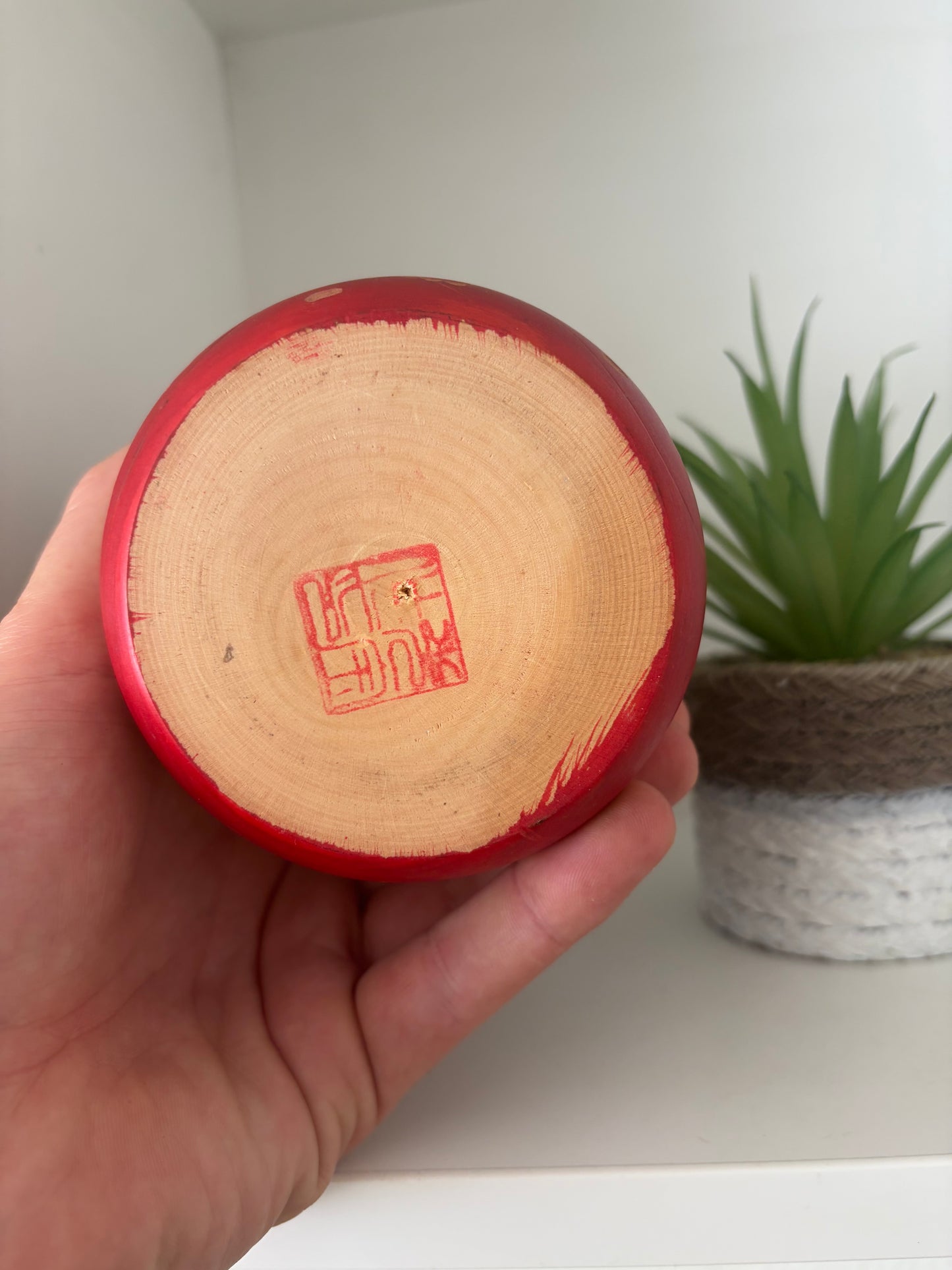 Beautiful vintage Sosaku kokeshi by Koho
