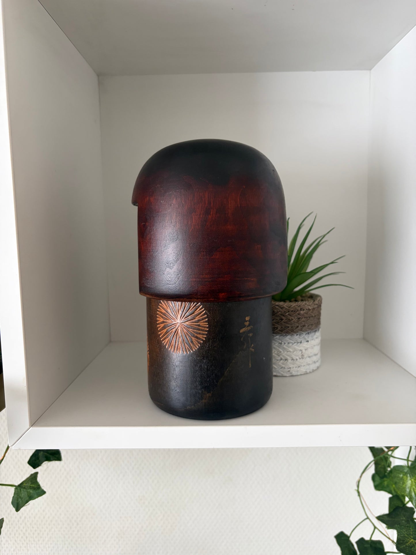 Vintage Gumma kokeshi by Sansaku Sekiguchi (1925-2018)Big version