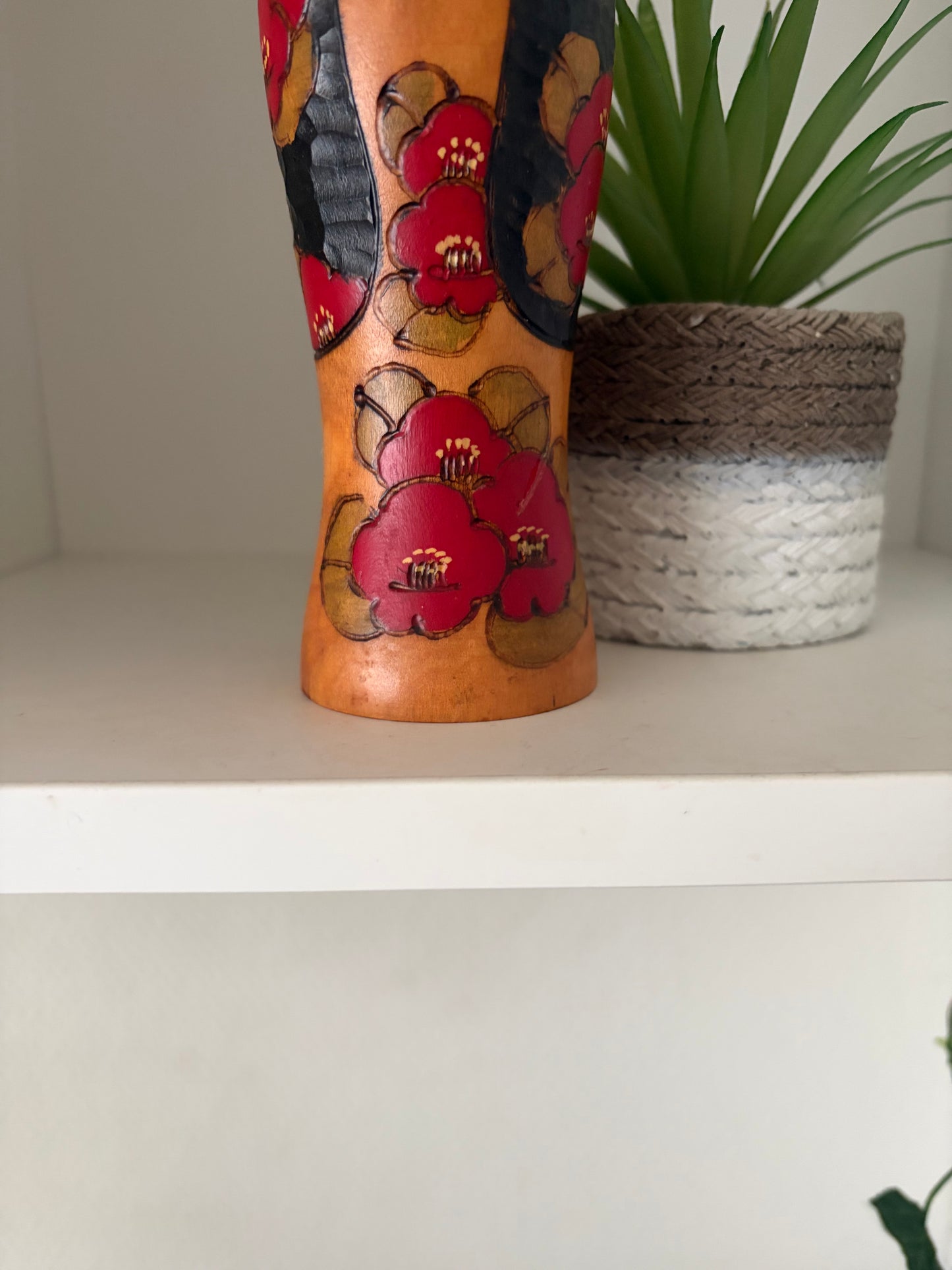 Vintage Gumma Kokeshi By Kazuo Takamizawa (1927-)