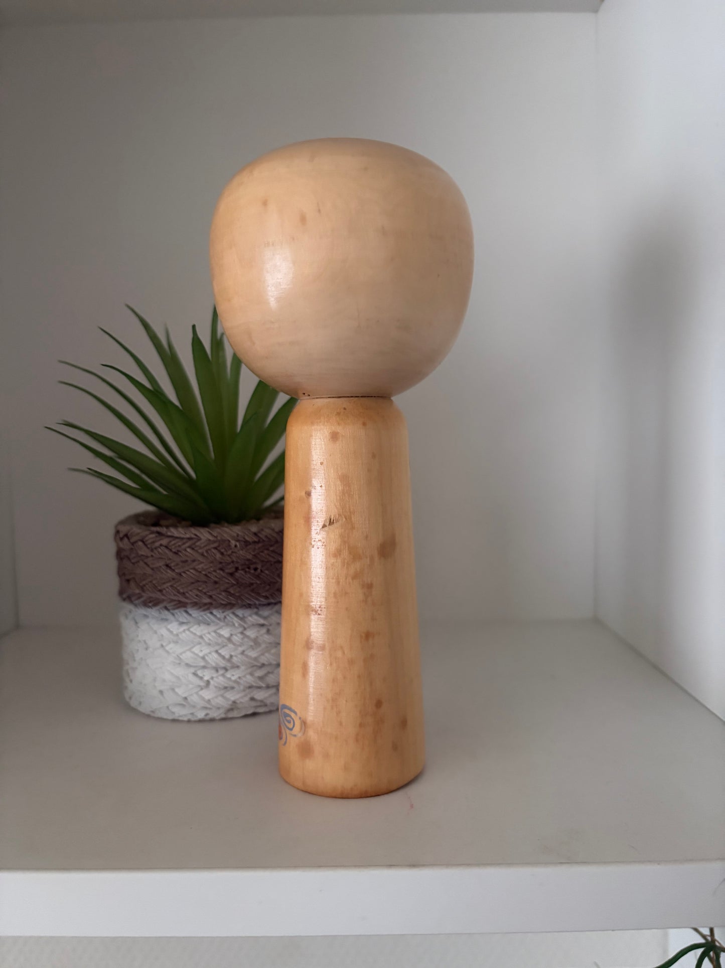 Rare vintage Sosaku kokeshi by Yuji Kawase (1938-)